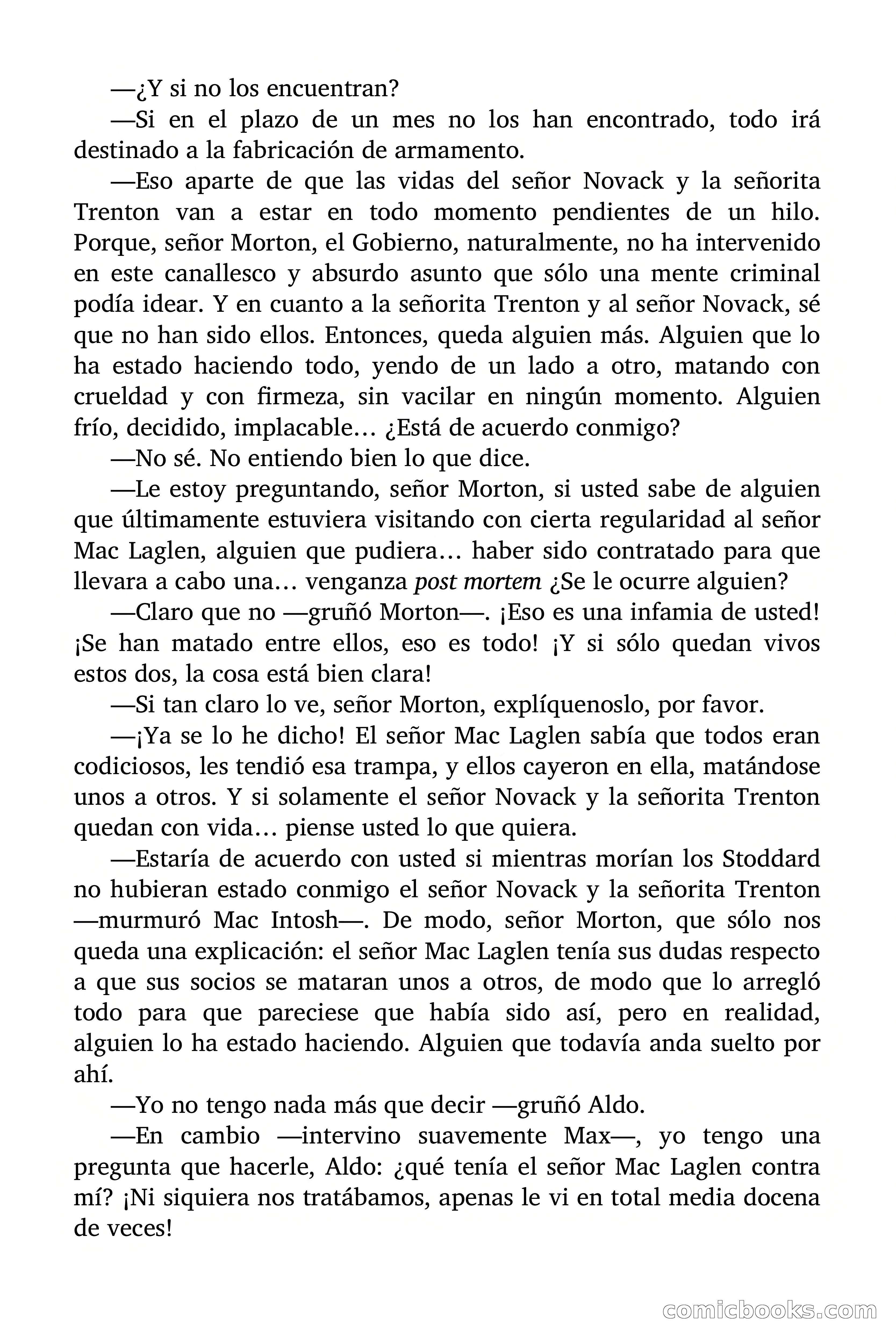 Los pérfidos ojos del muerto — page 71 of 85