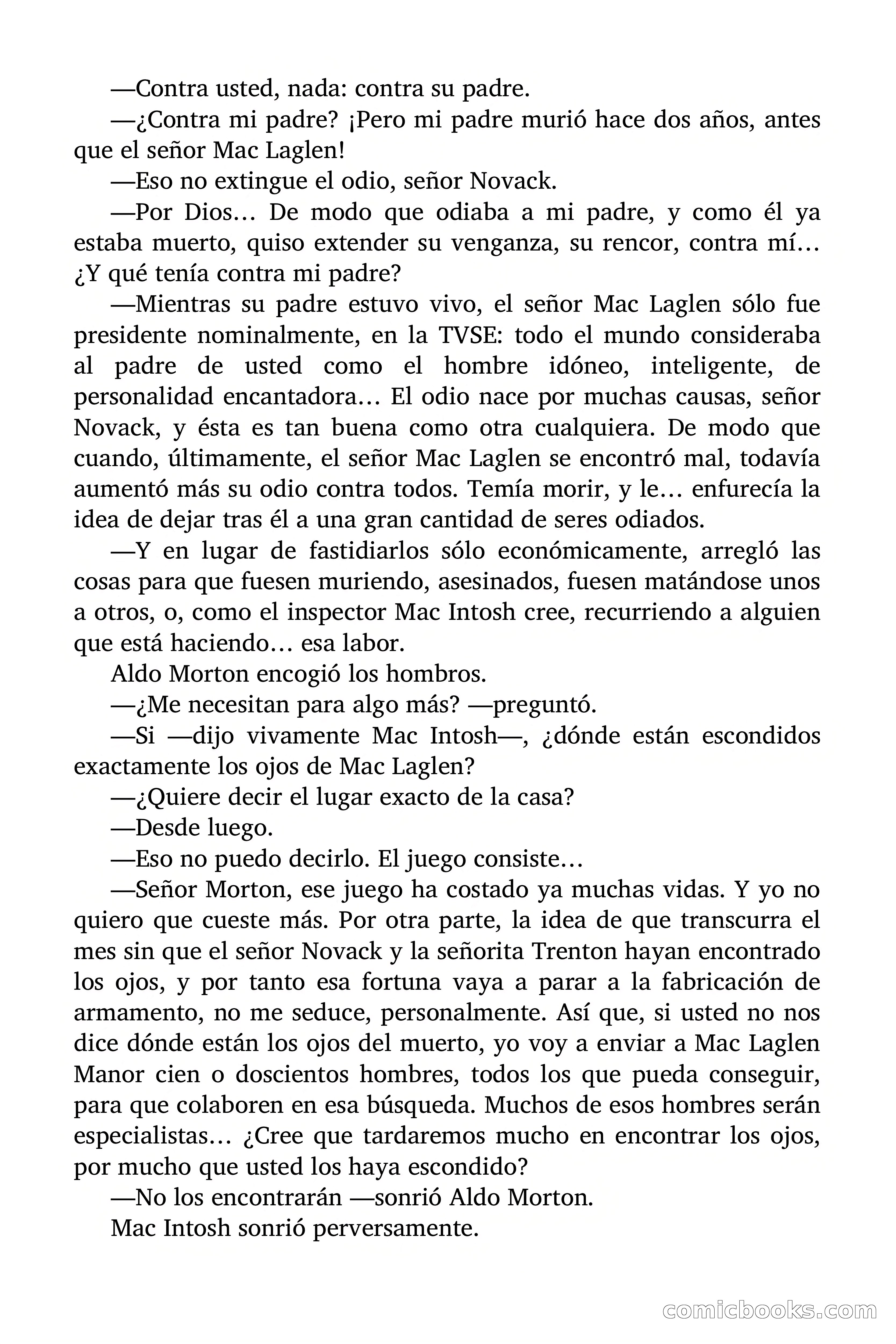 Los pérfidos ojos del muerto — page 72 of 85