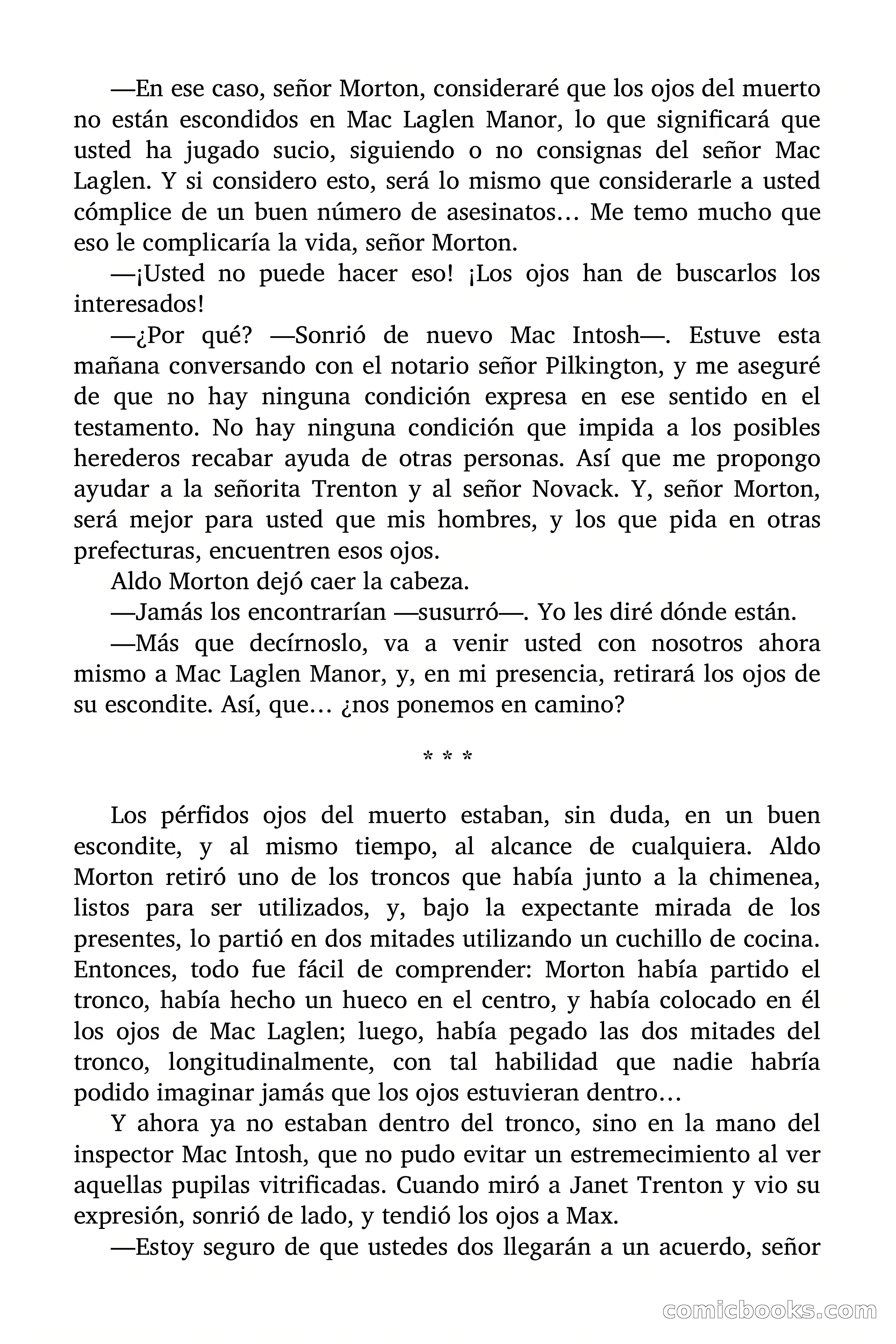 Los pérfidos ojos del muerto — page 73 of 85