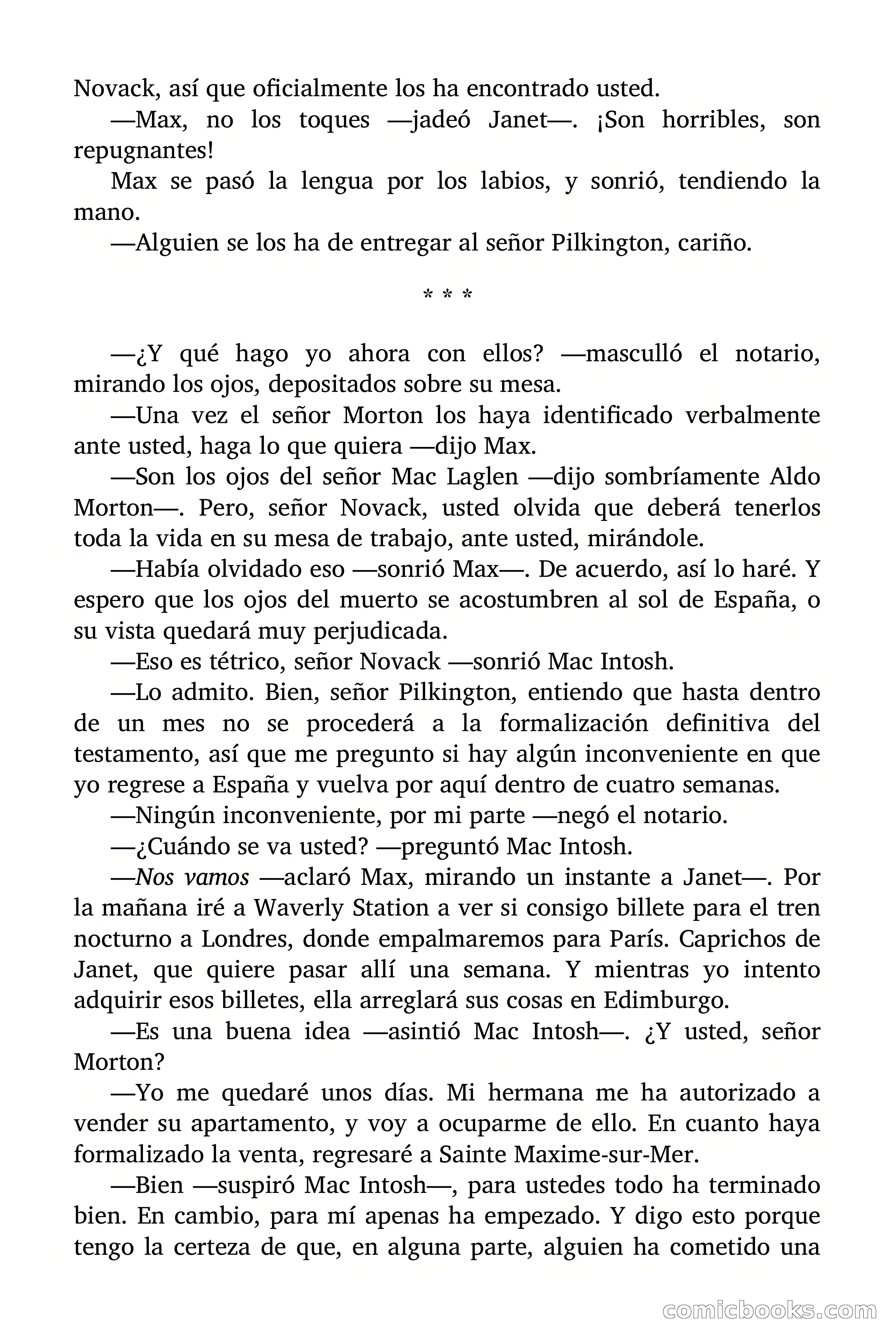 Los pérfidos ojos del muerto — page 74 of 85
