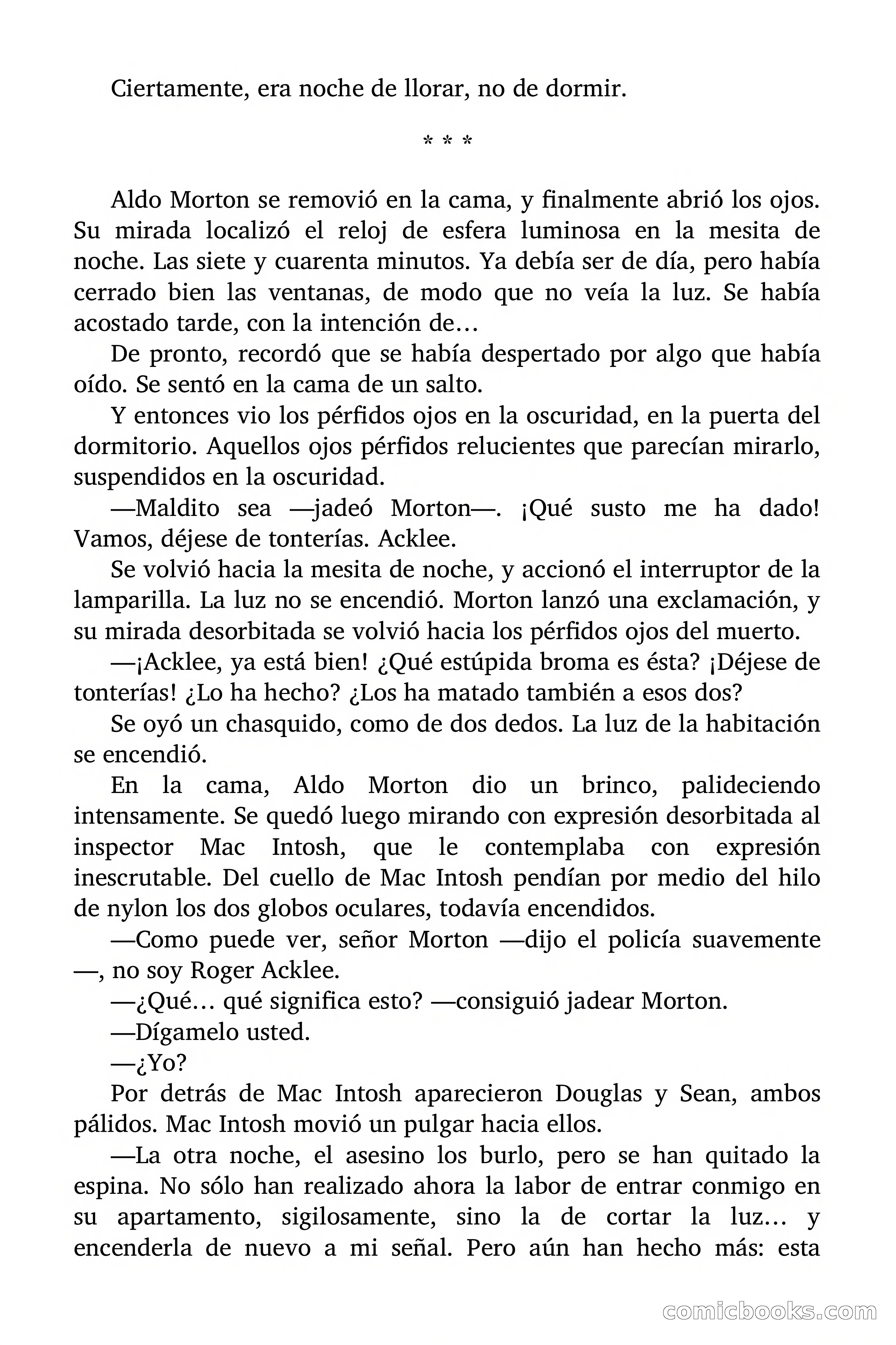 Los pérfidos ojos del muerto — page 80 of 85