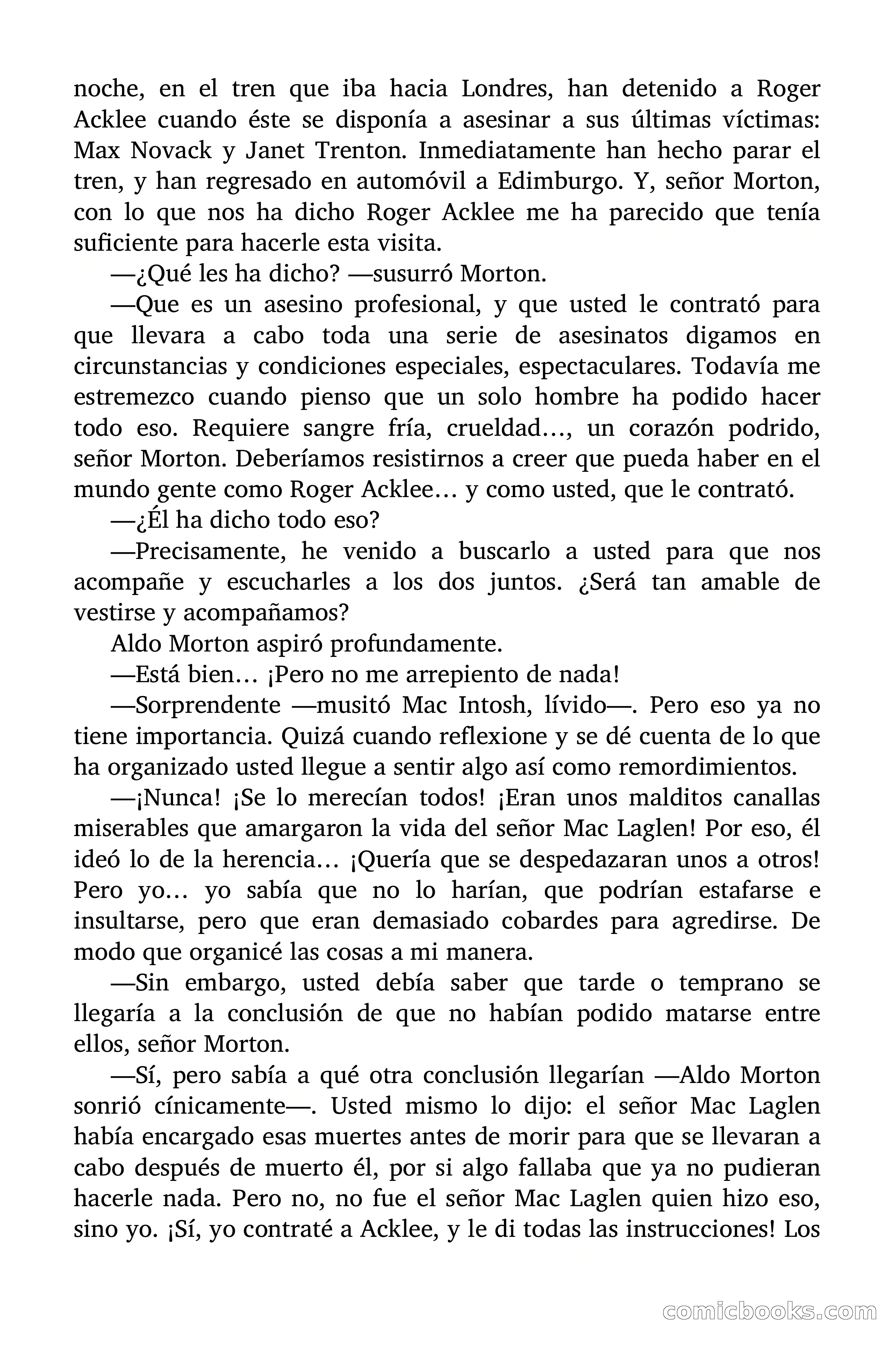 Los pérfidos ojos del muerto — page 81 of 85