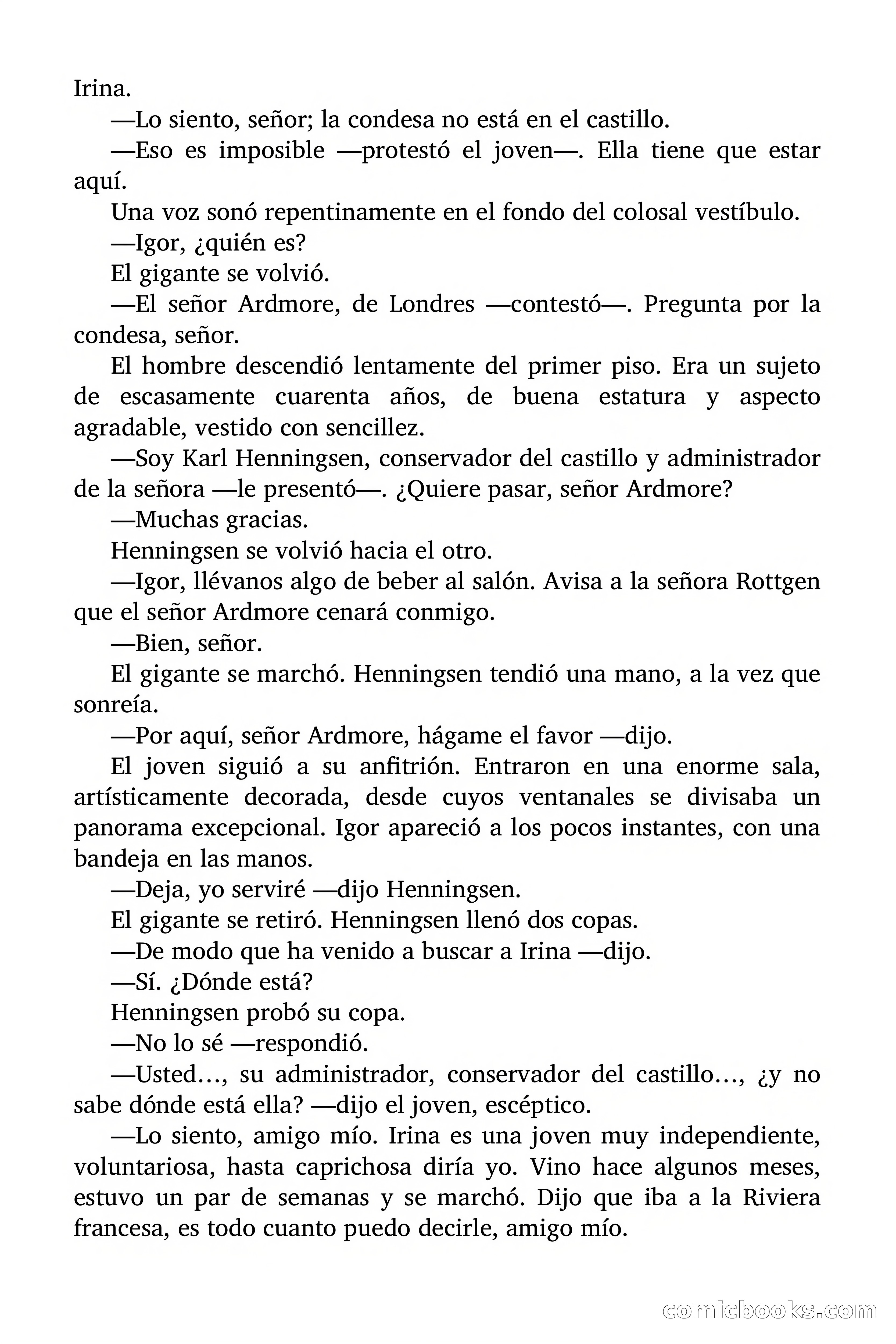 La Dama de los Cien Cuchillos — page 10 of 91