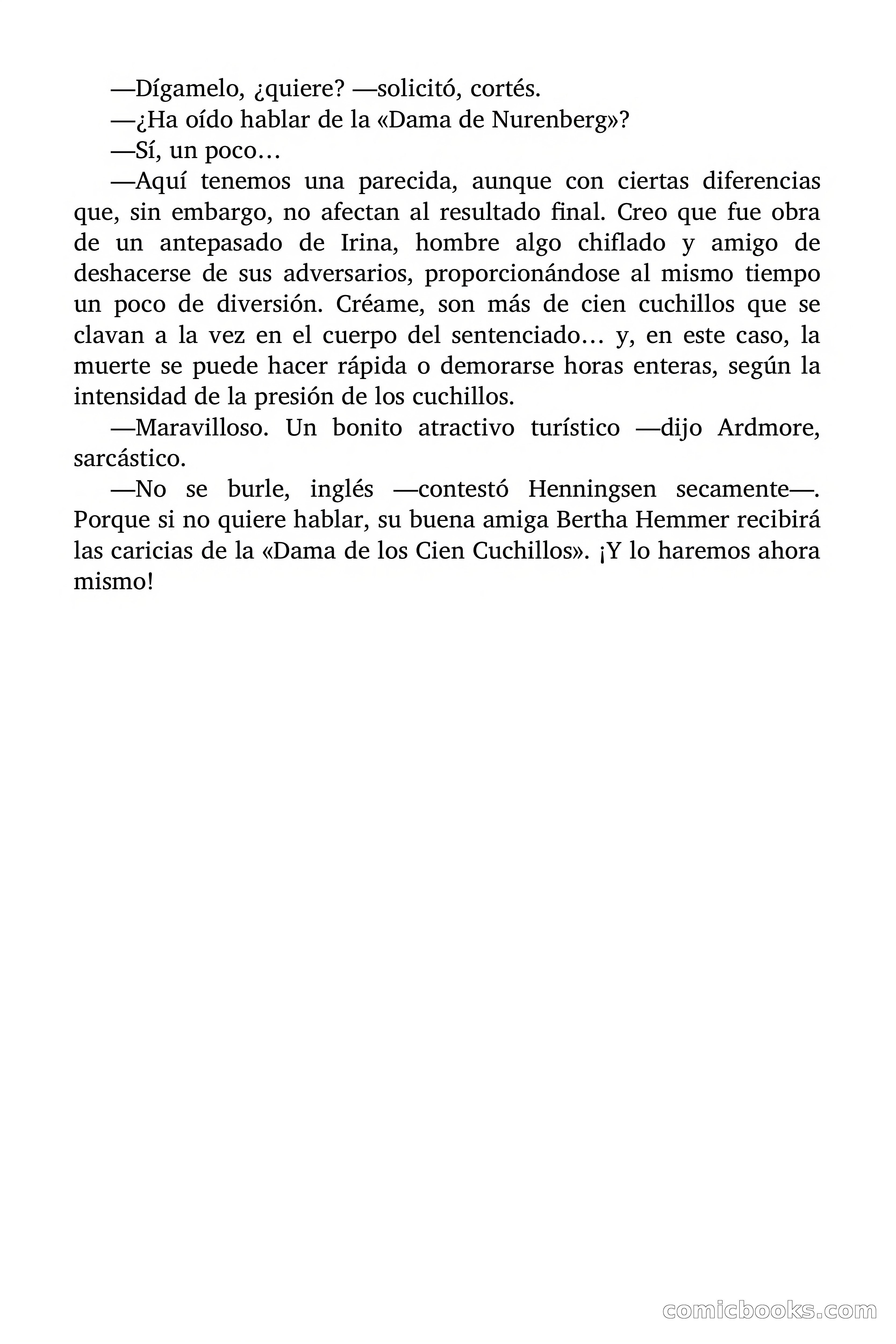La Dama de los Cien Cuchillos — page 81 of 91