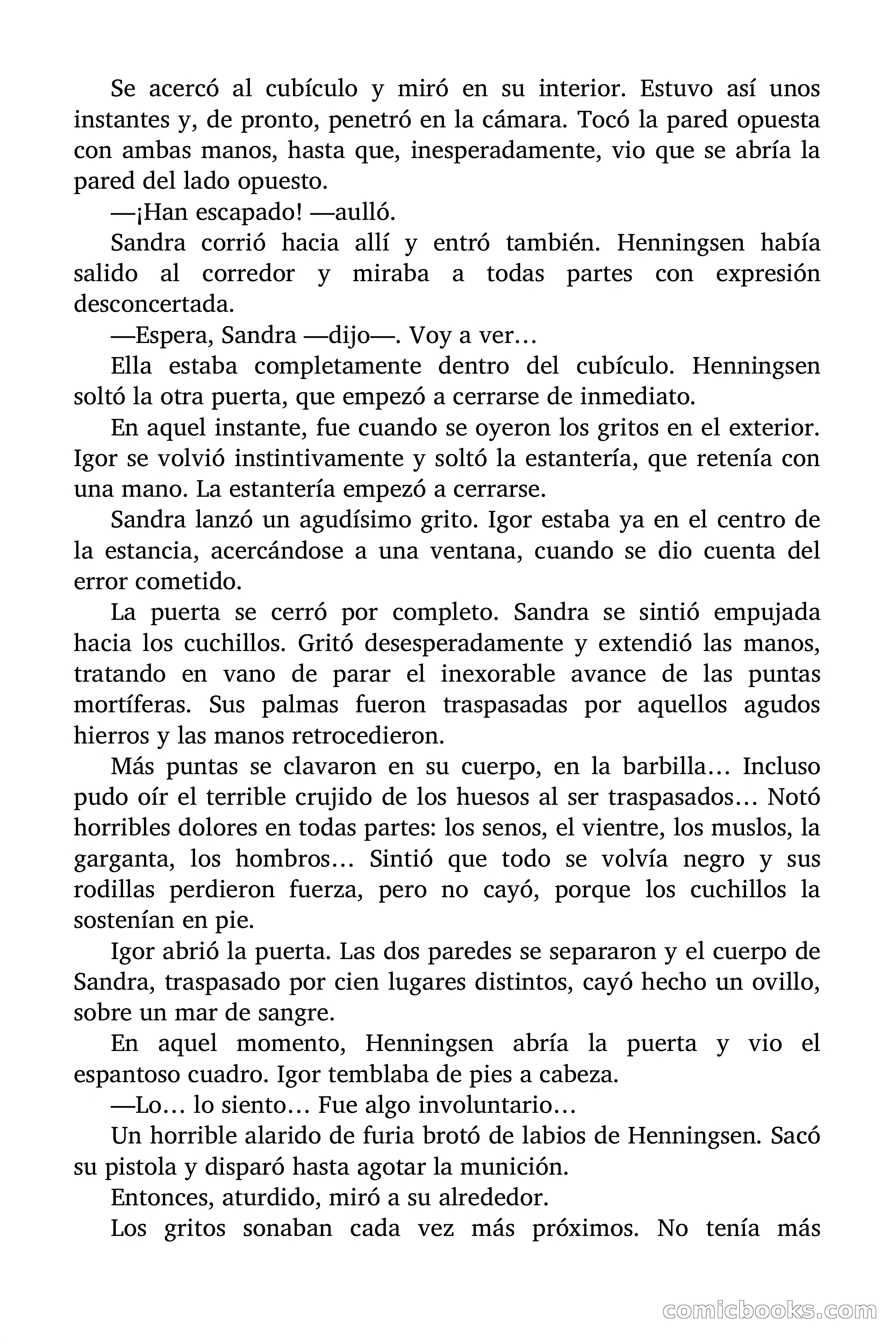 La Dama de los Cien Cuchillos — page 85 of 91