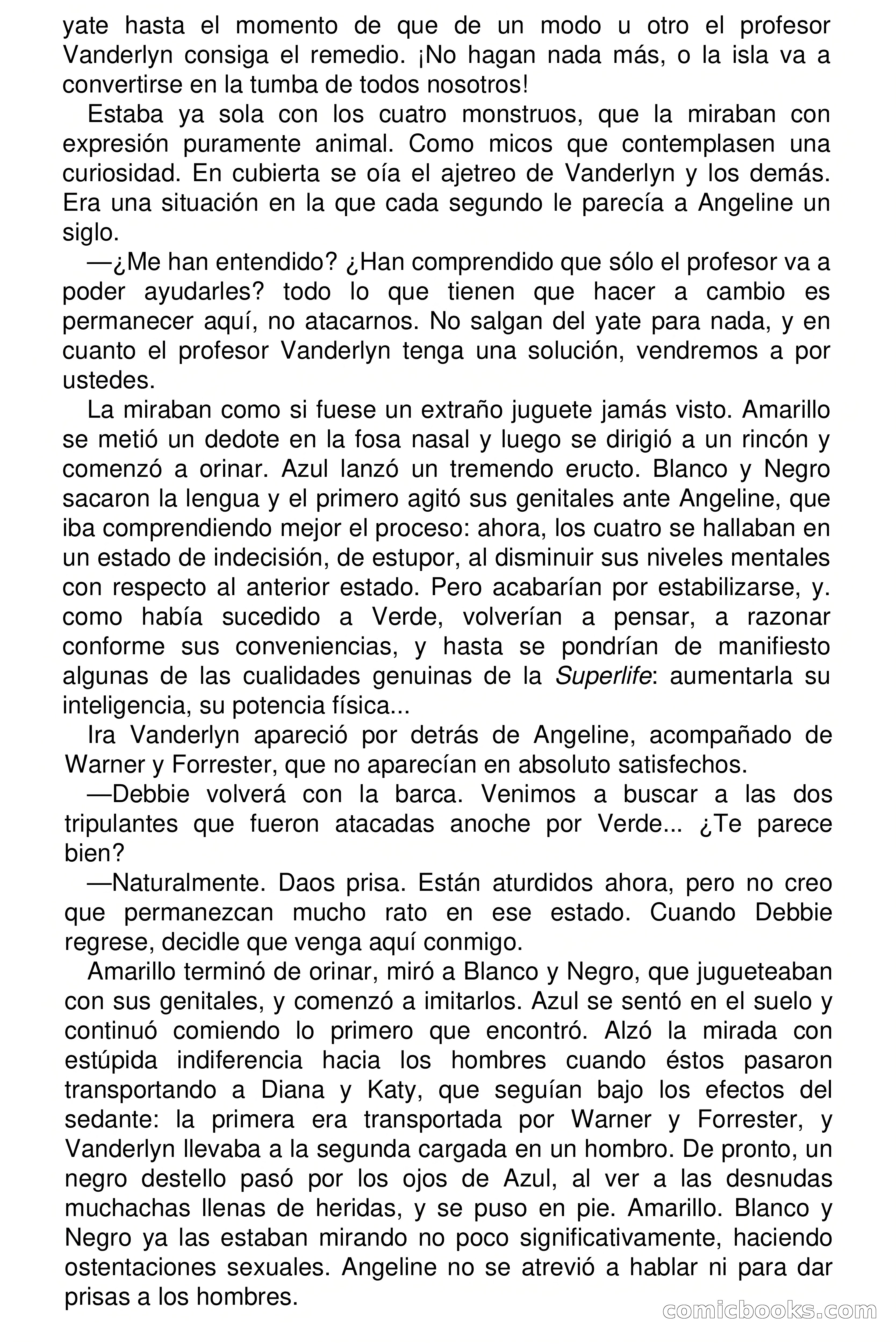 La furia de los instintos — page 70 of 80