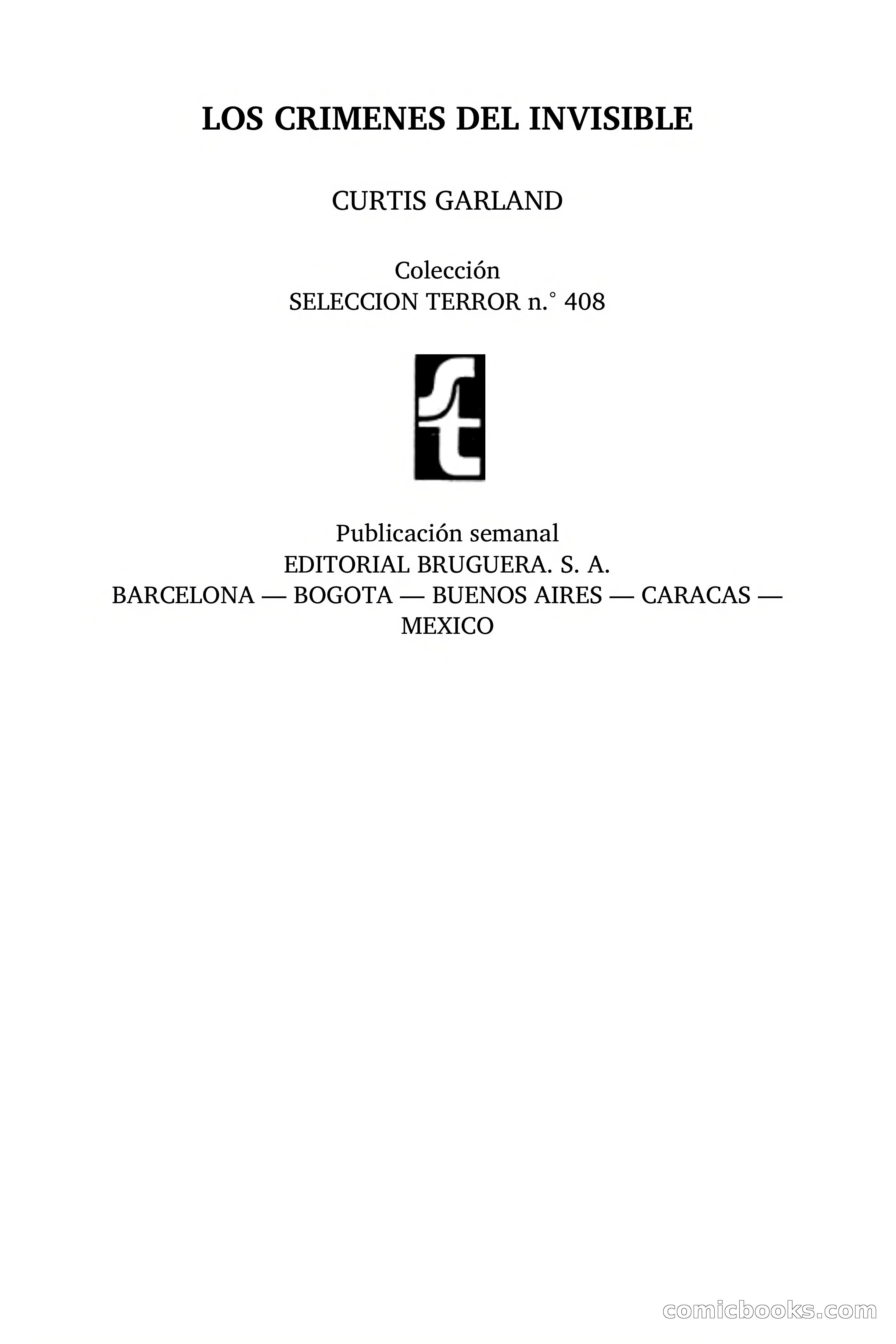 Los crímenes del invisible — page 2 of 82