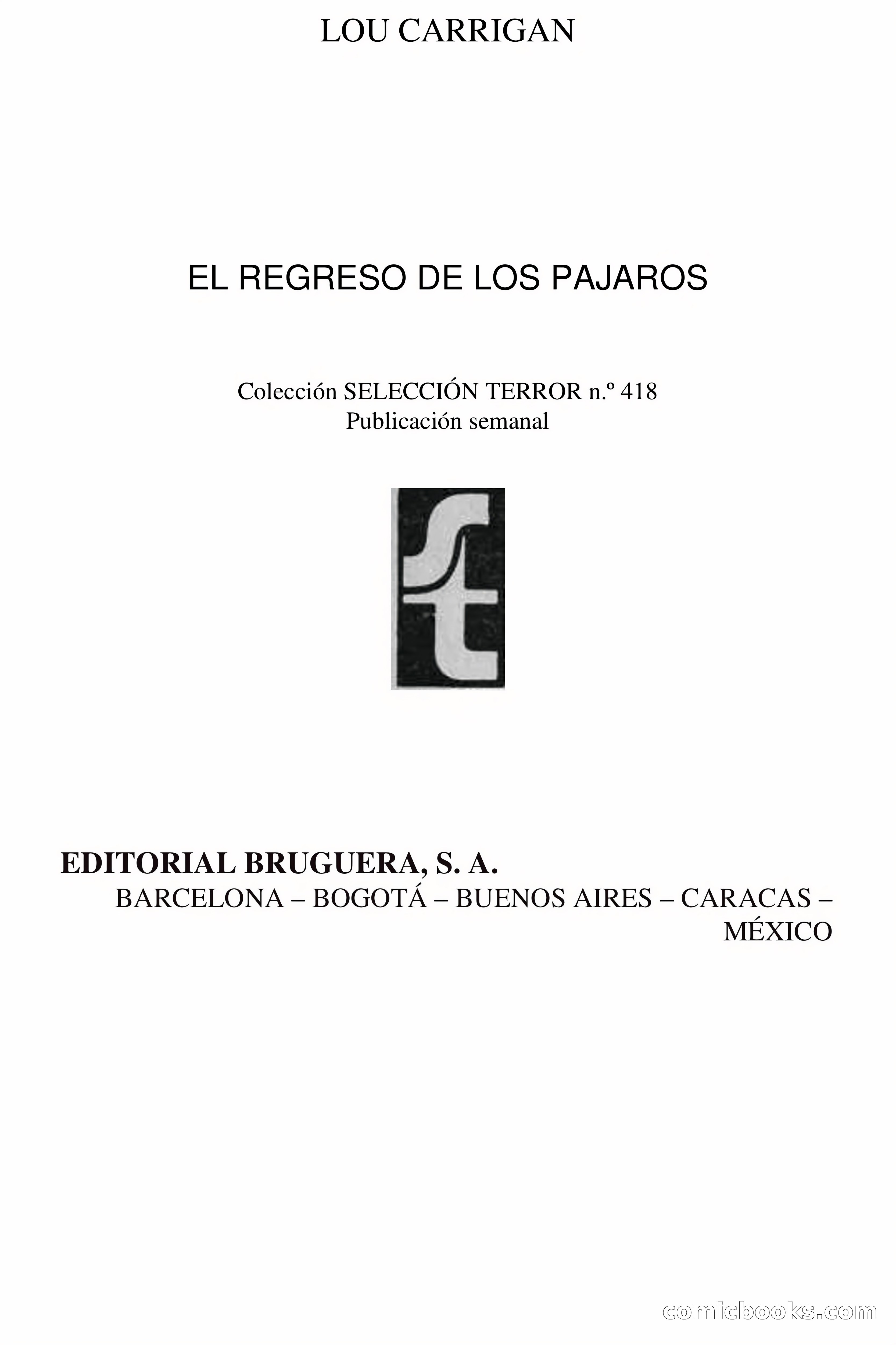 El regreso de los pájaros — page 4 of 65