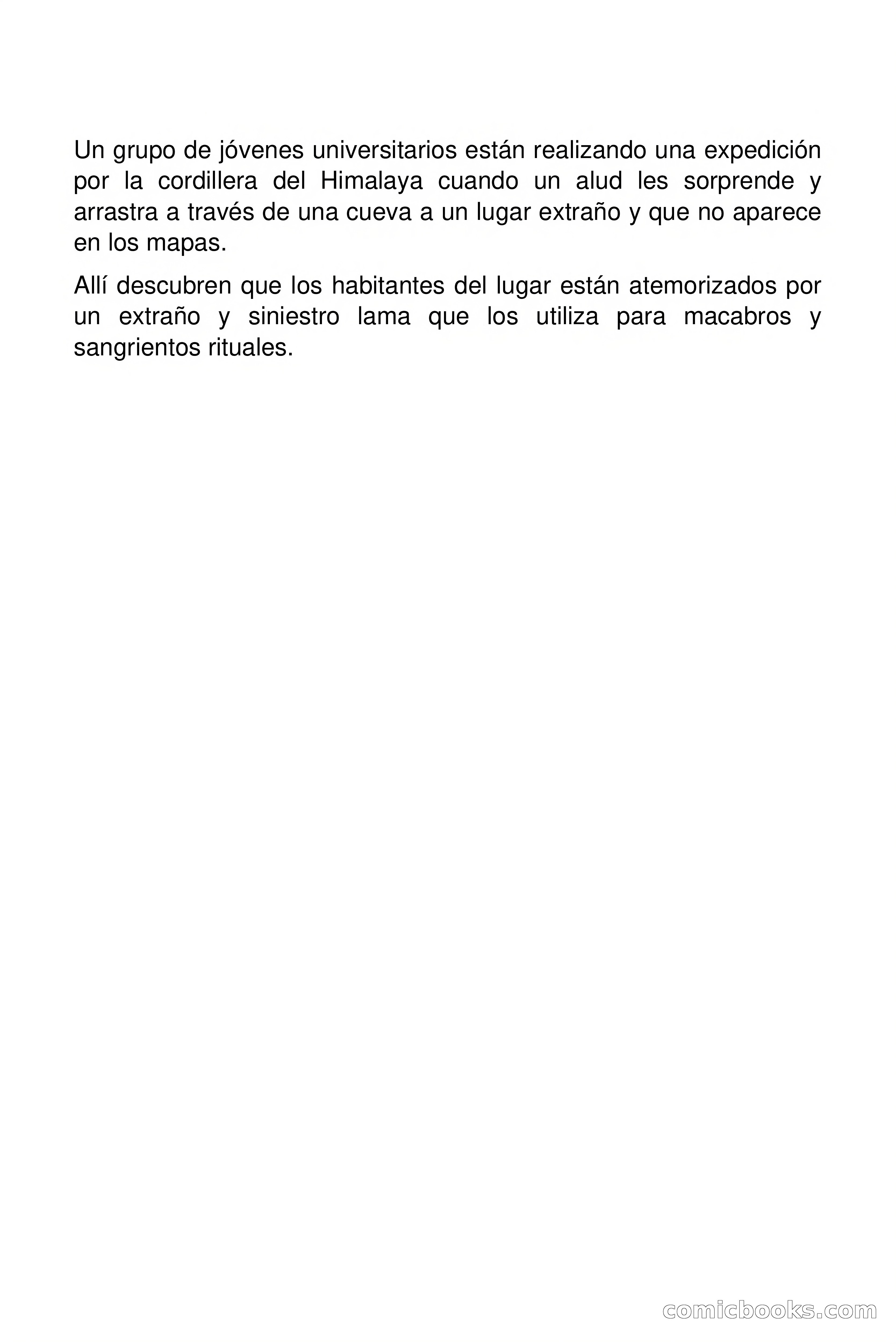 Selección Terror: El Lama Negro — page 2 of 91