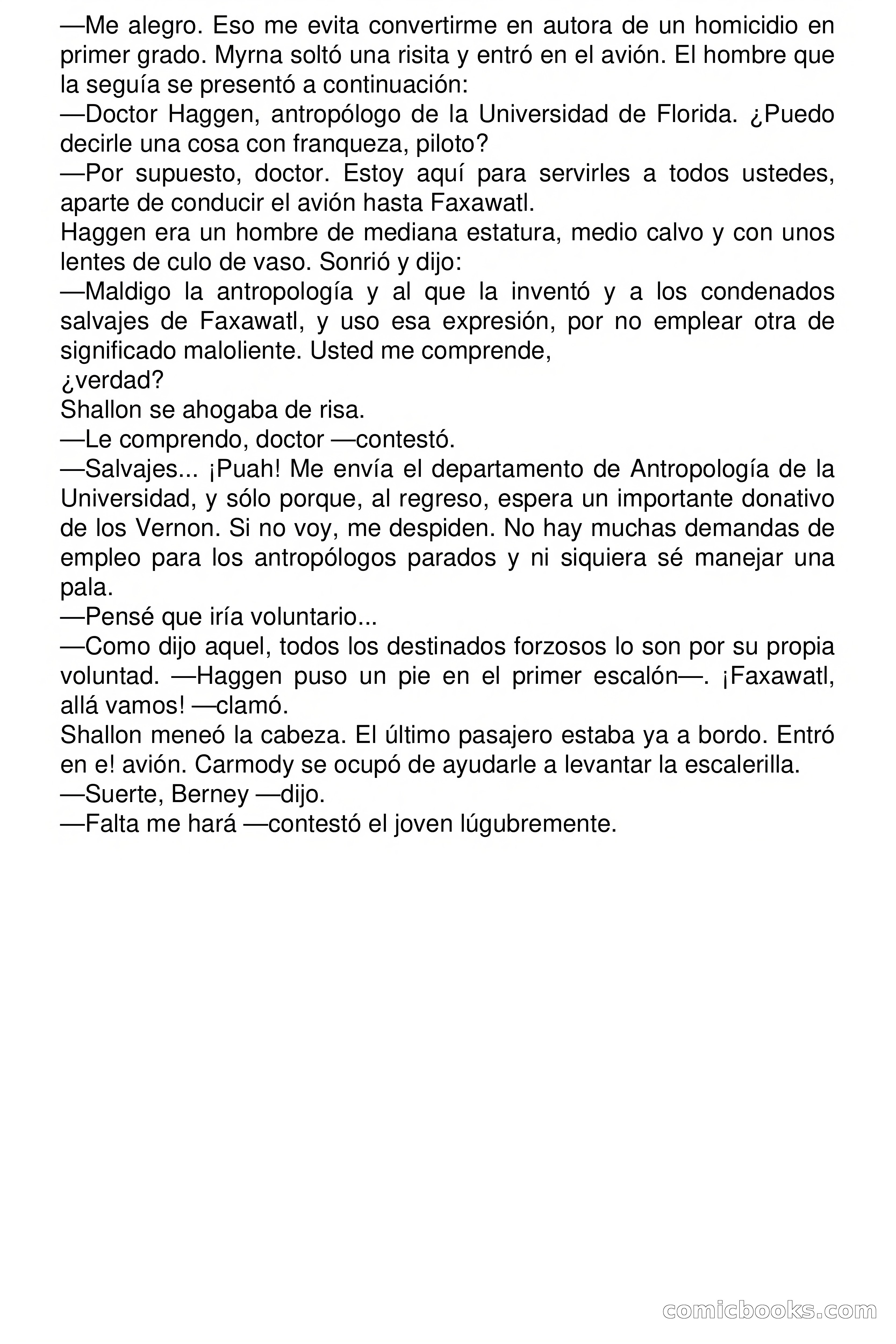 Vuelo al Valle del Miedo — page 18 of 99
