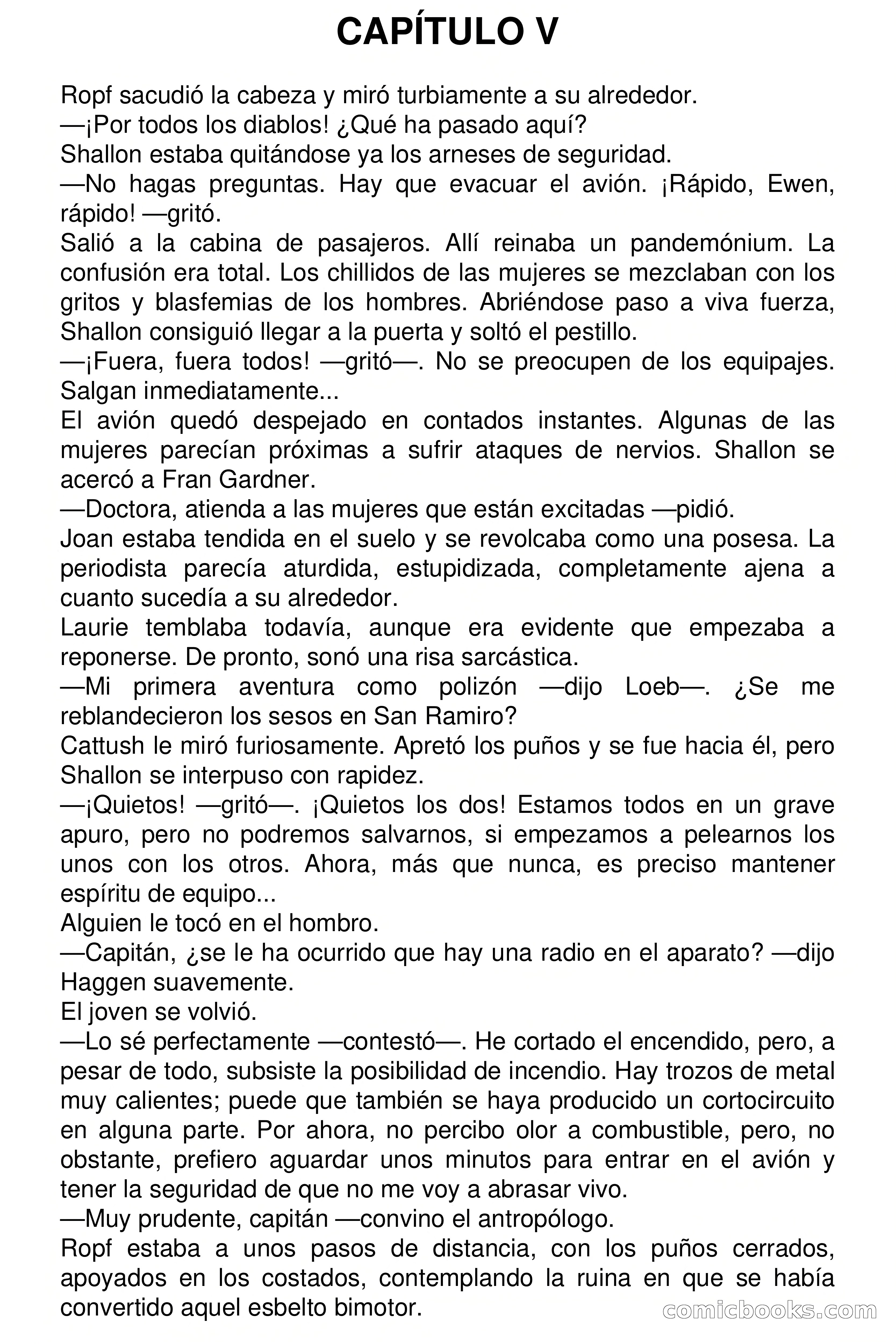 Vuelo al Valle del Miedo — page 37 of 99