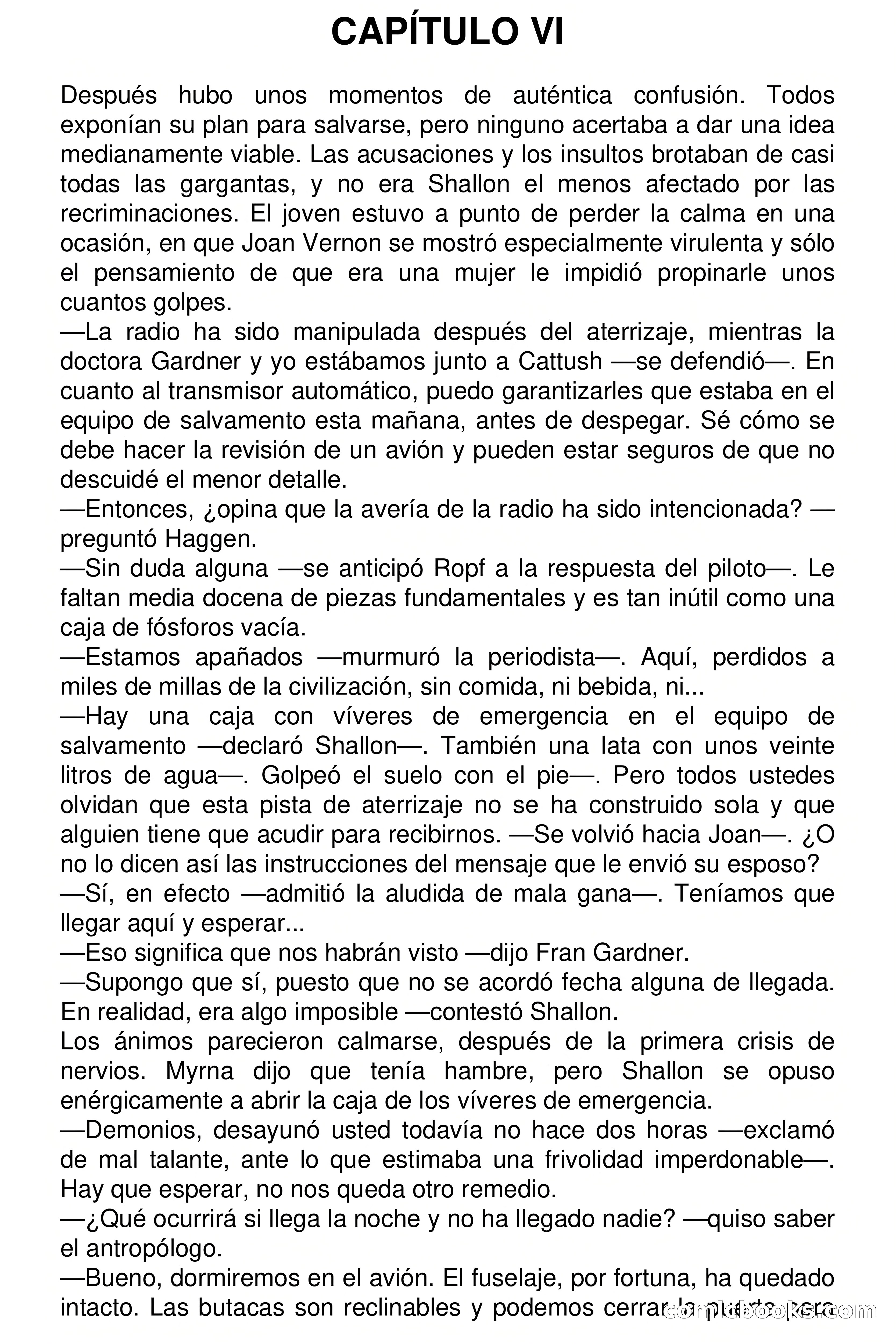 Vuelo al Valle del Miedo — page 46 of 99
