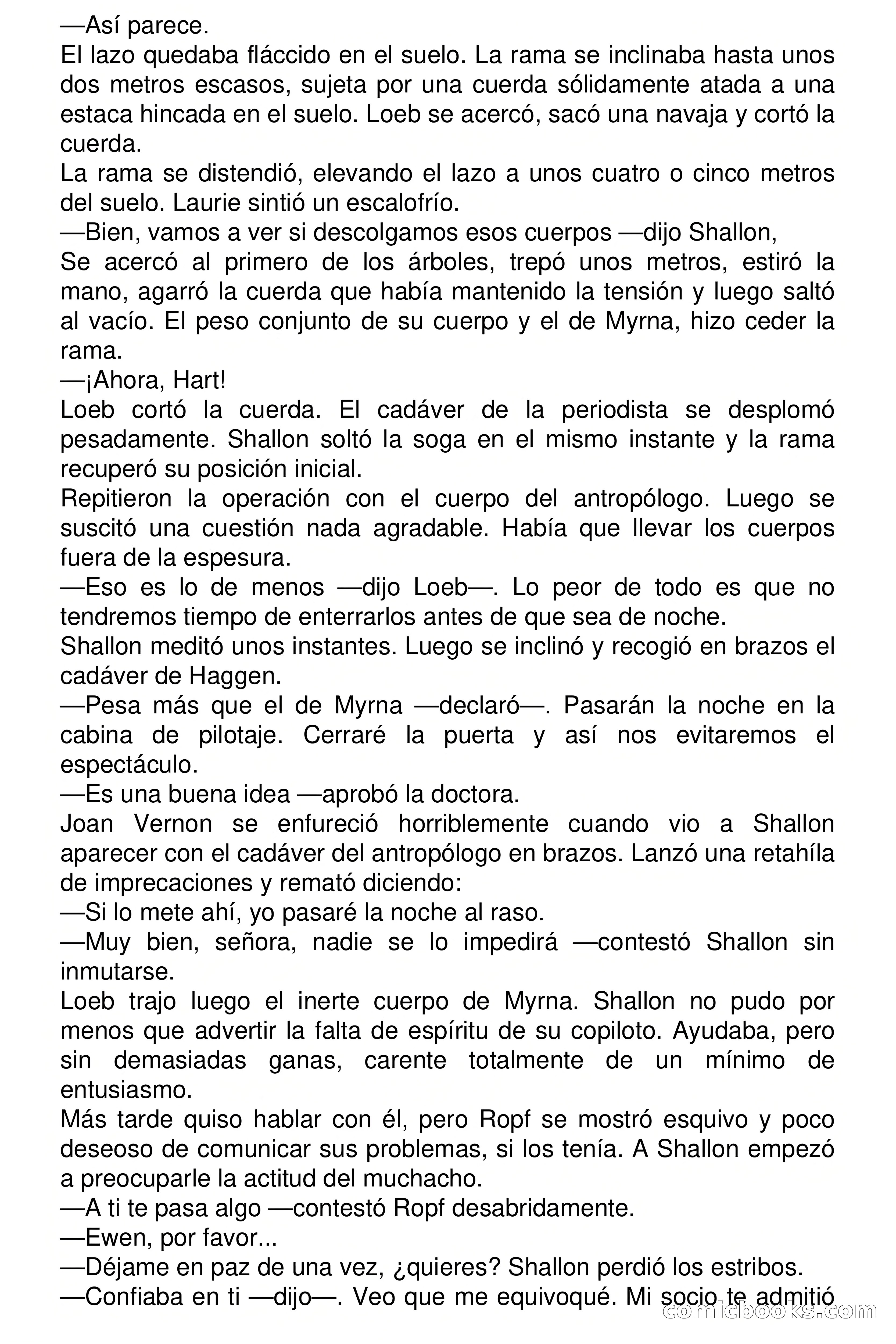 Vuelo al Valle del Miedo — page 62 of 99