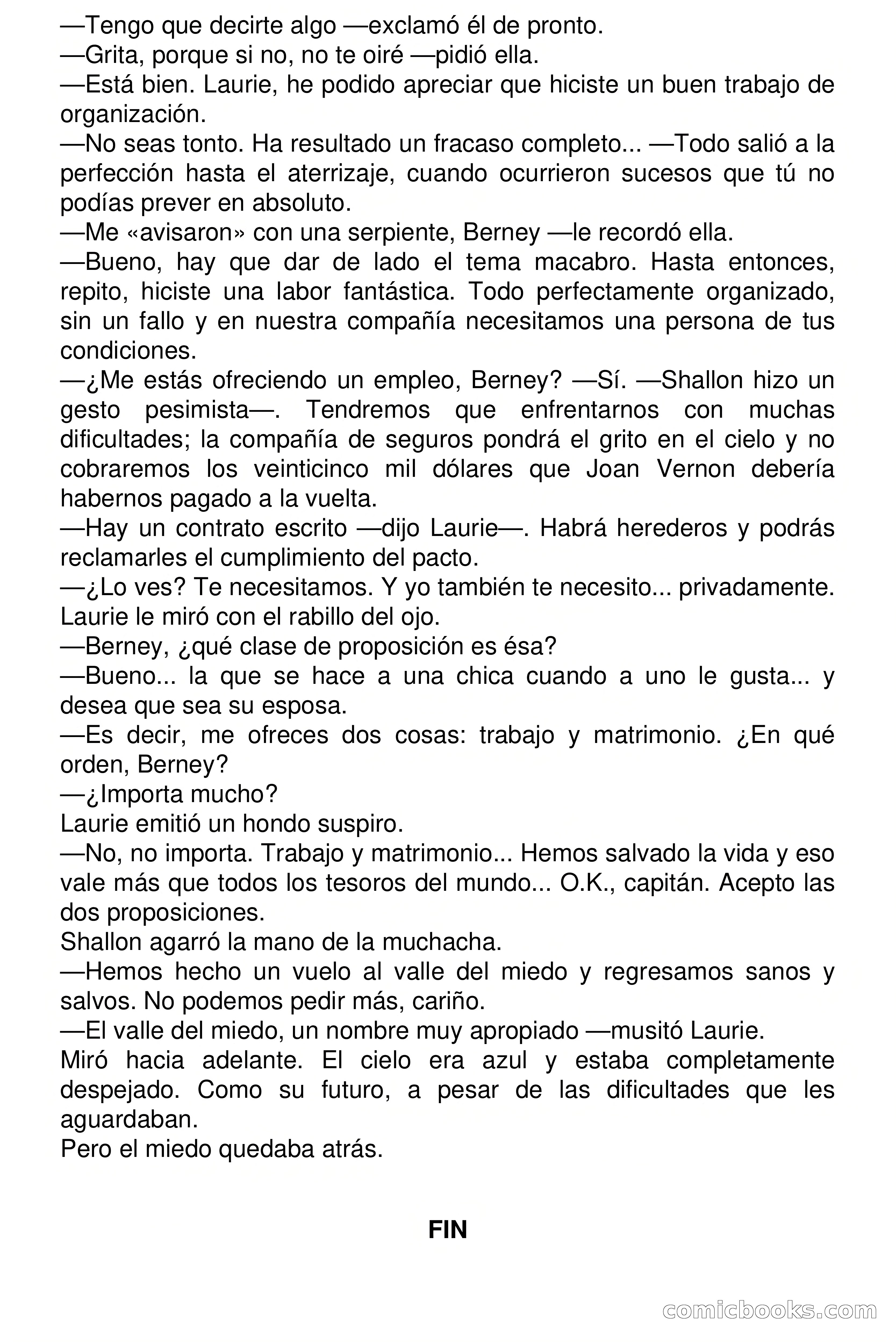 Vuelo al Valle del Miedo — page 99 of 99