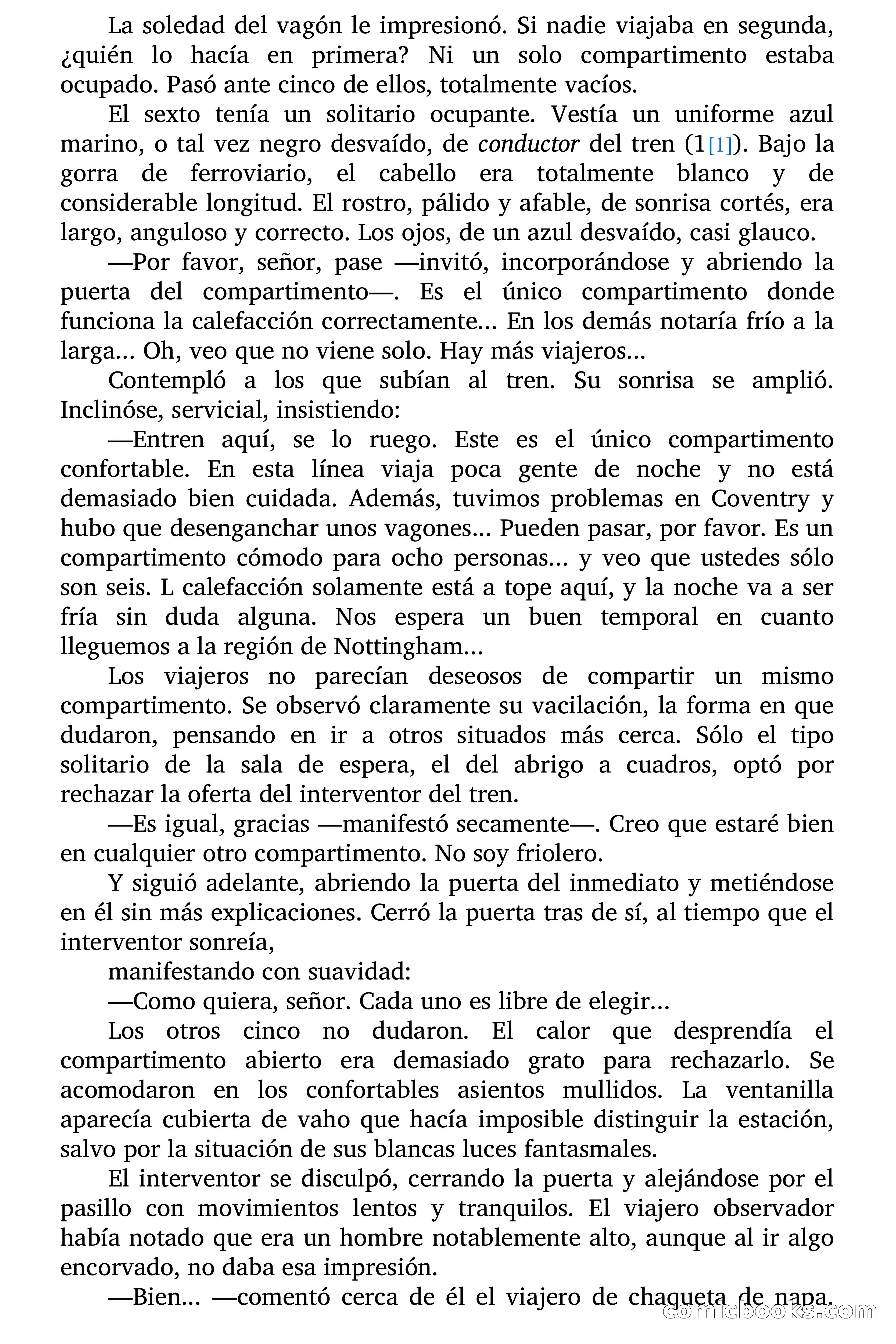 Llegada de un tren (Arrival of a Train) — page 10 of 76