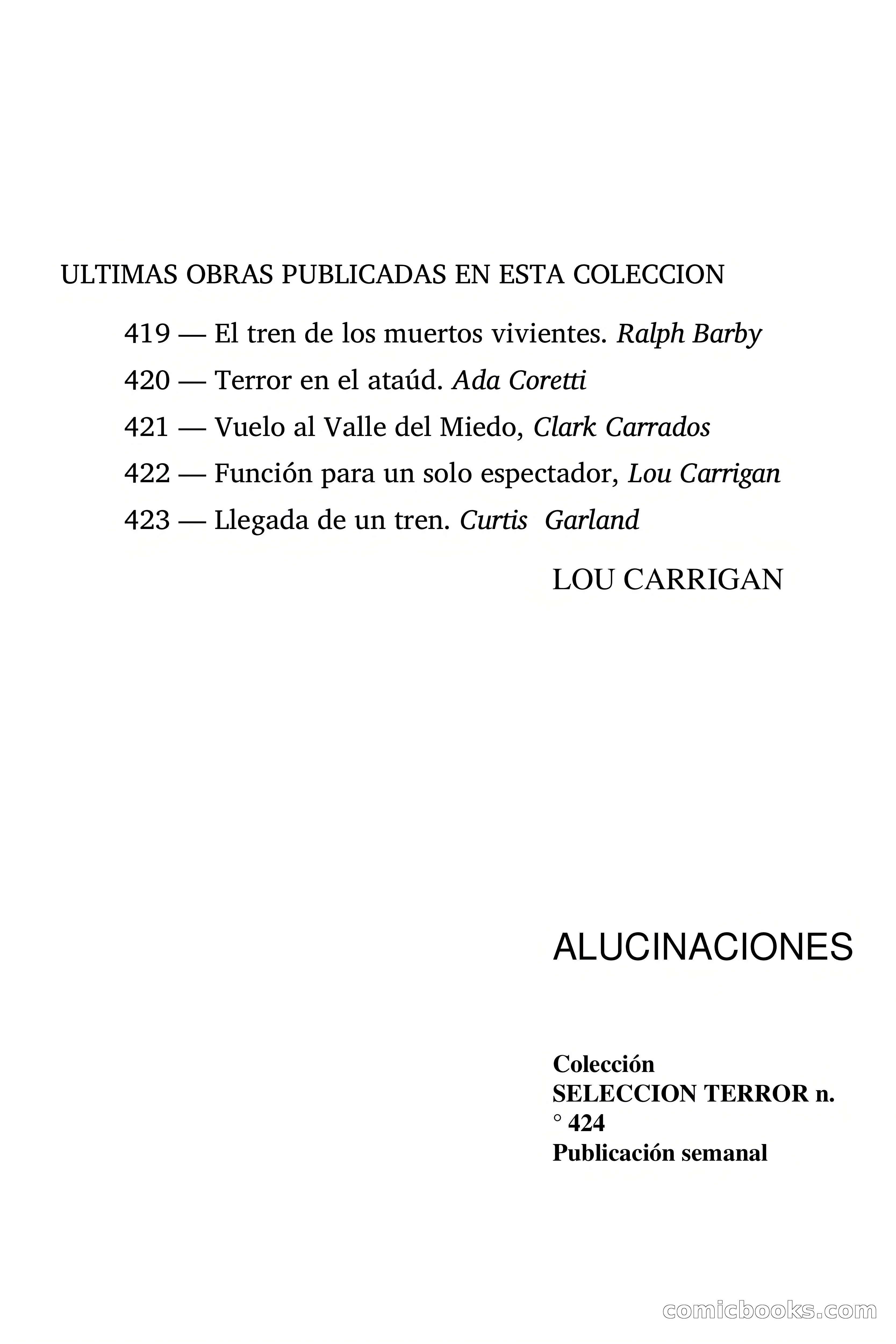Selección Terror: Alucinaciones — page 4 of 70