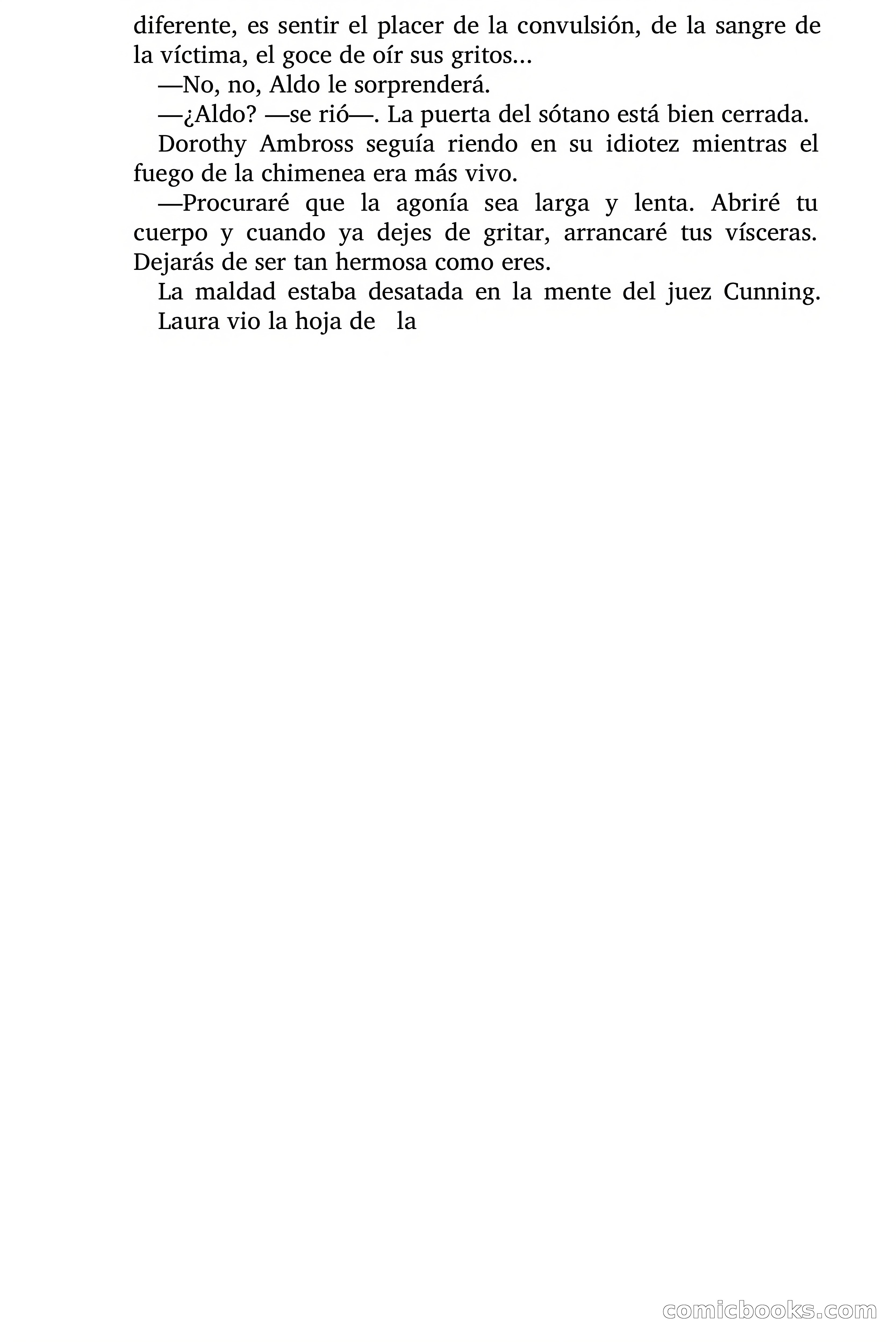 Selección Terror: Alguien pintó el mal — page 108 of 113