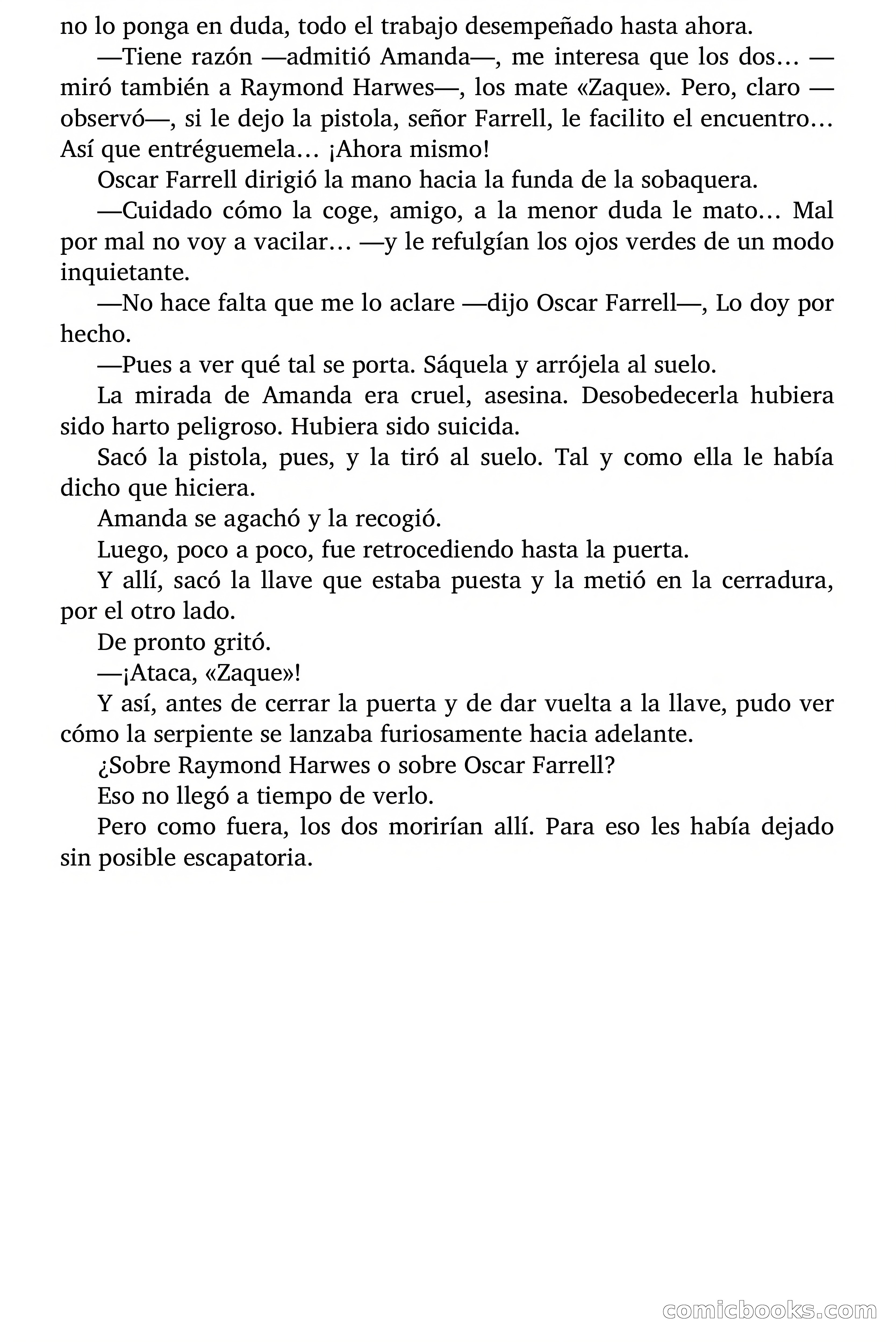 La mansión de las serpientes — page 70 of 74