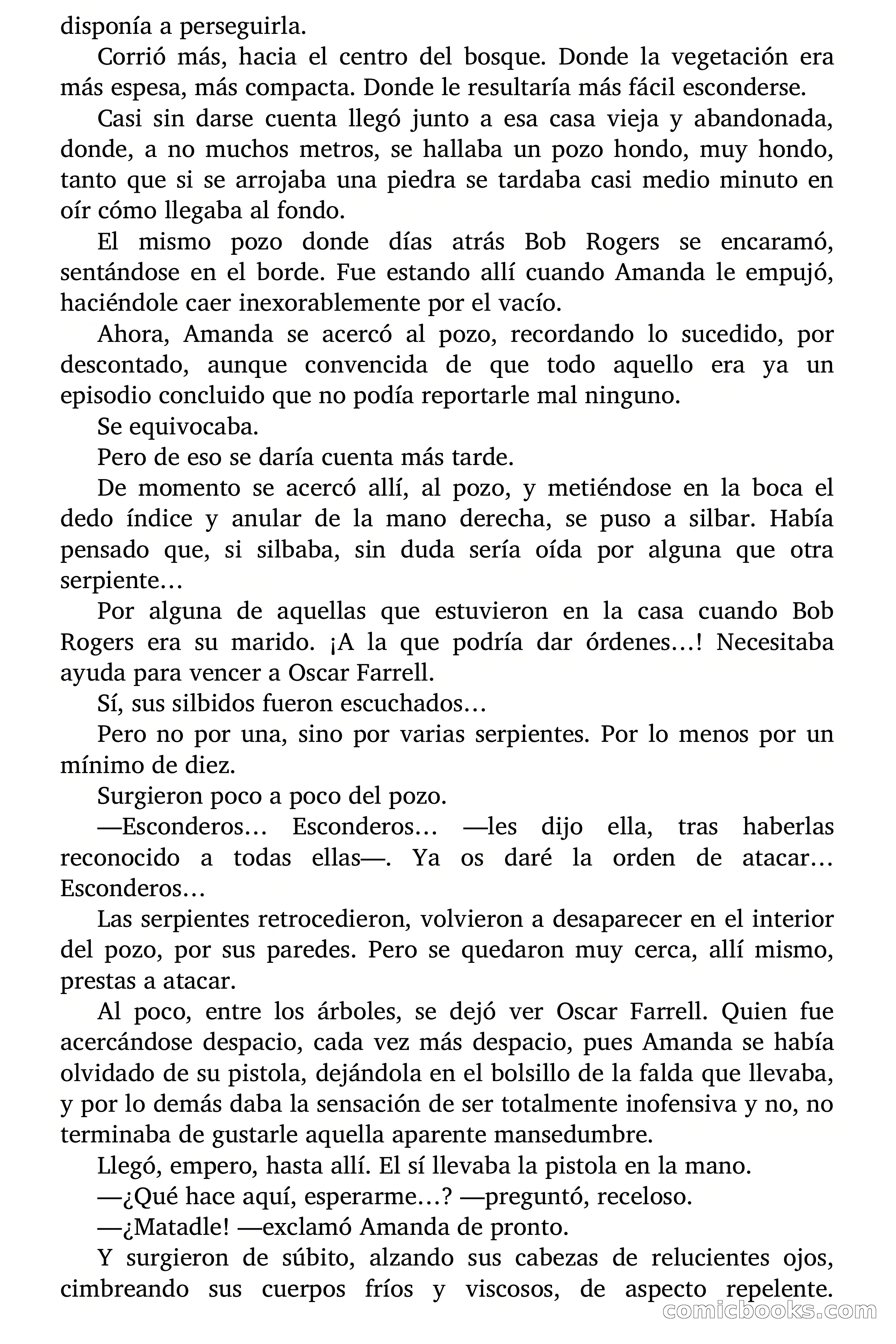 La mansión de las serpientes — page 72 of 74