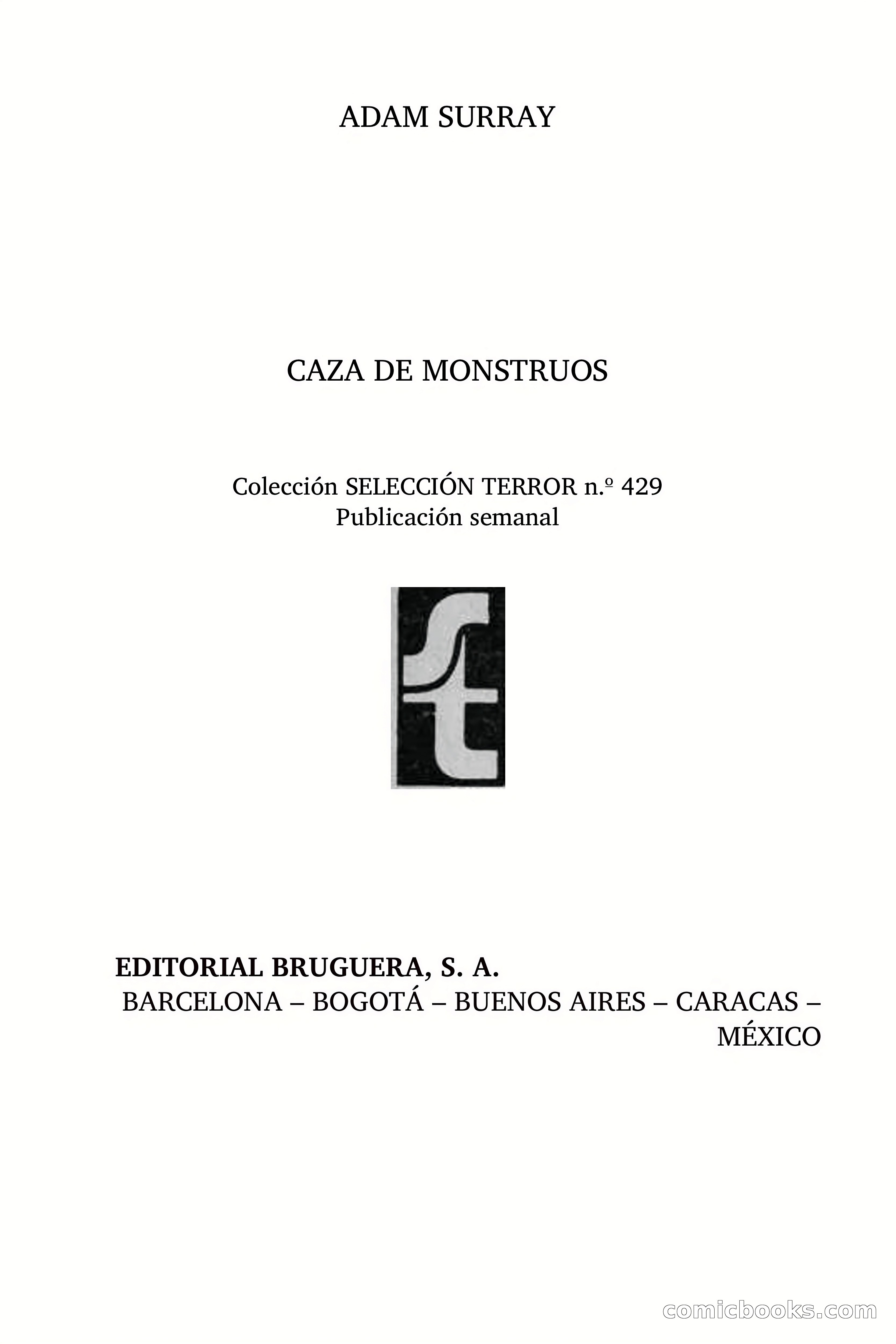 Caza de monstruos (Monster Hunt) — page 4 of 78