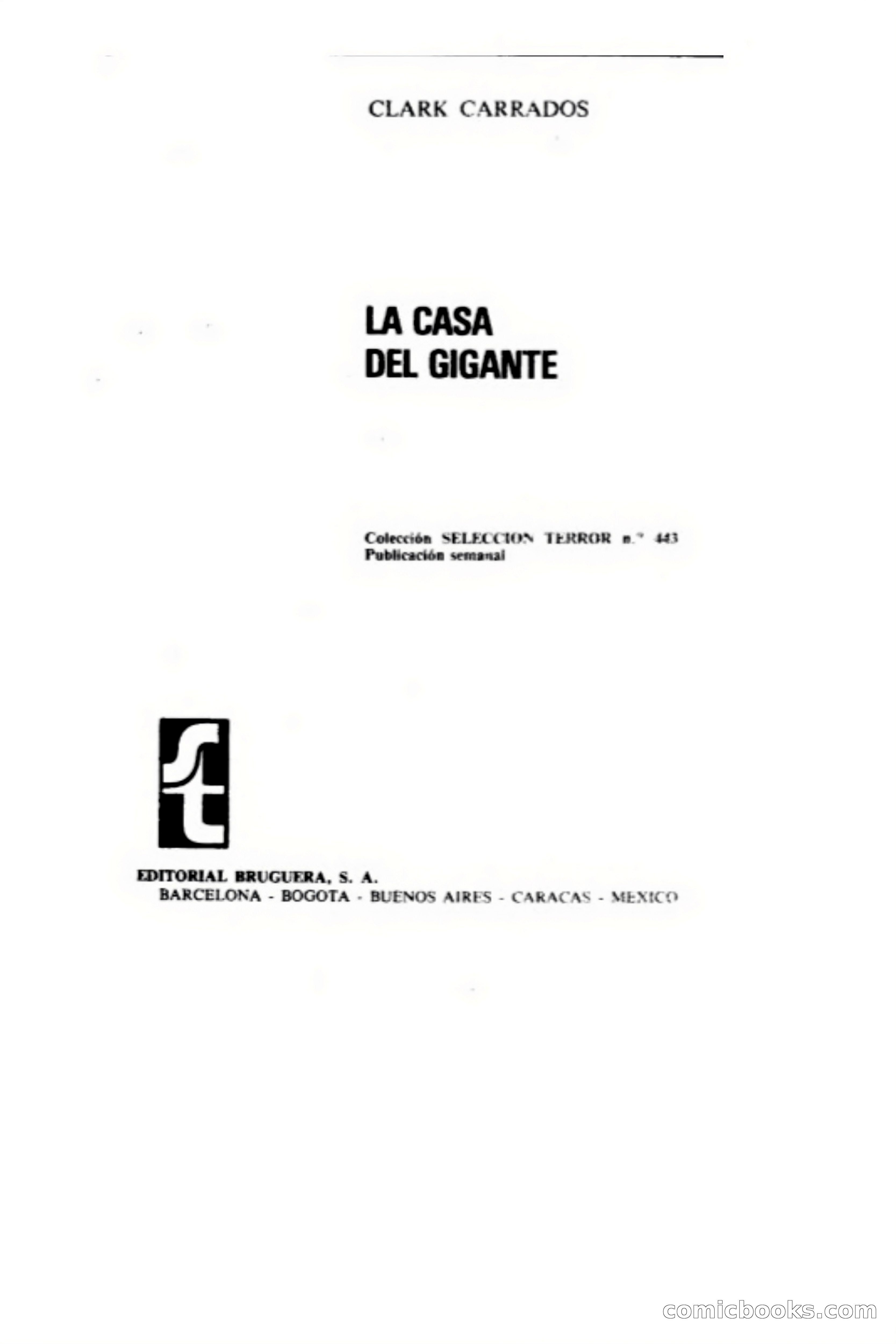 La casa del gigante — page 2 of 74