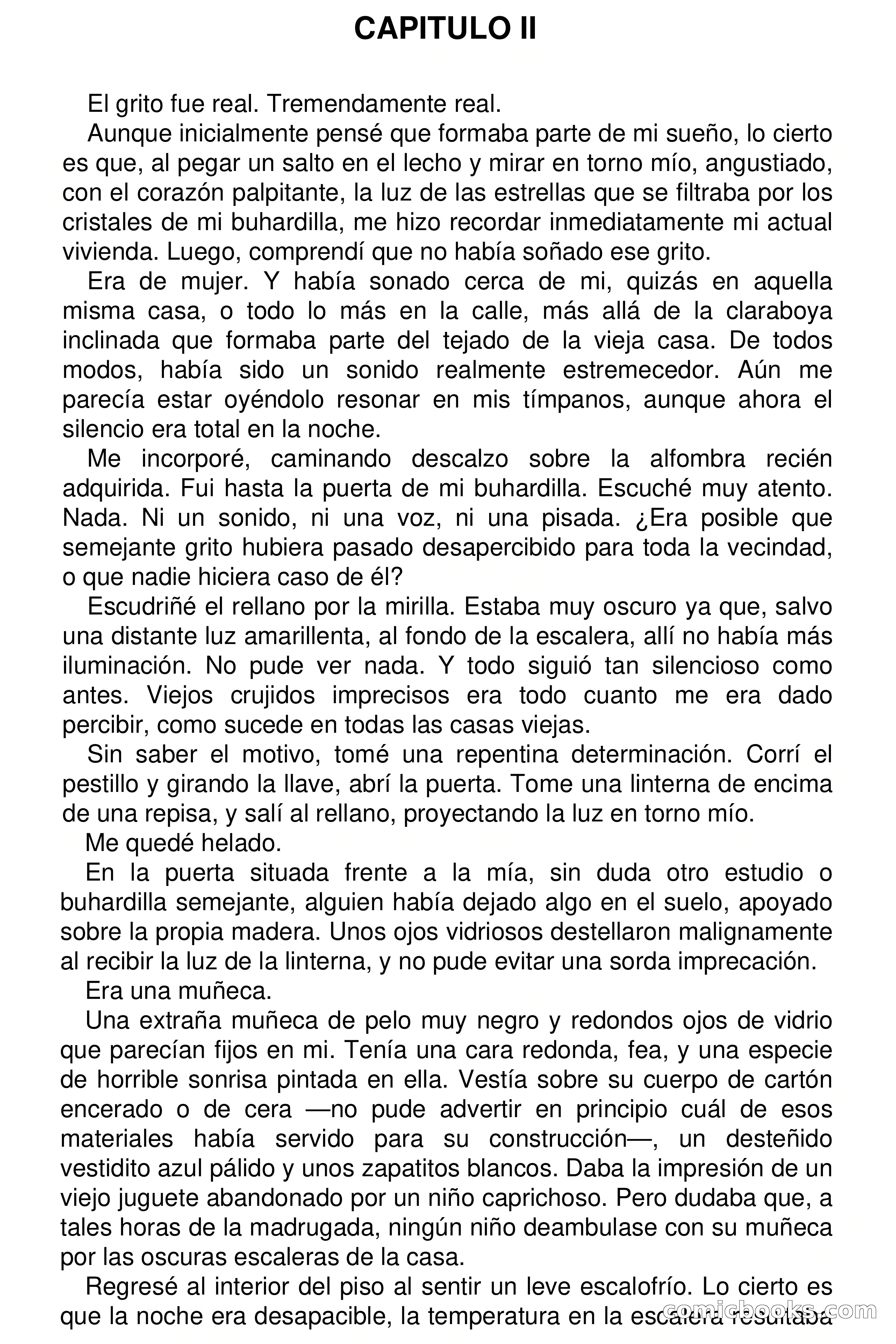 La espantosa muñeca — page 10 of 75