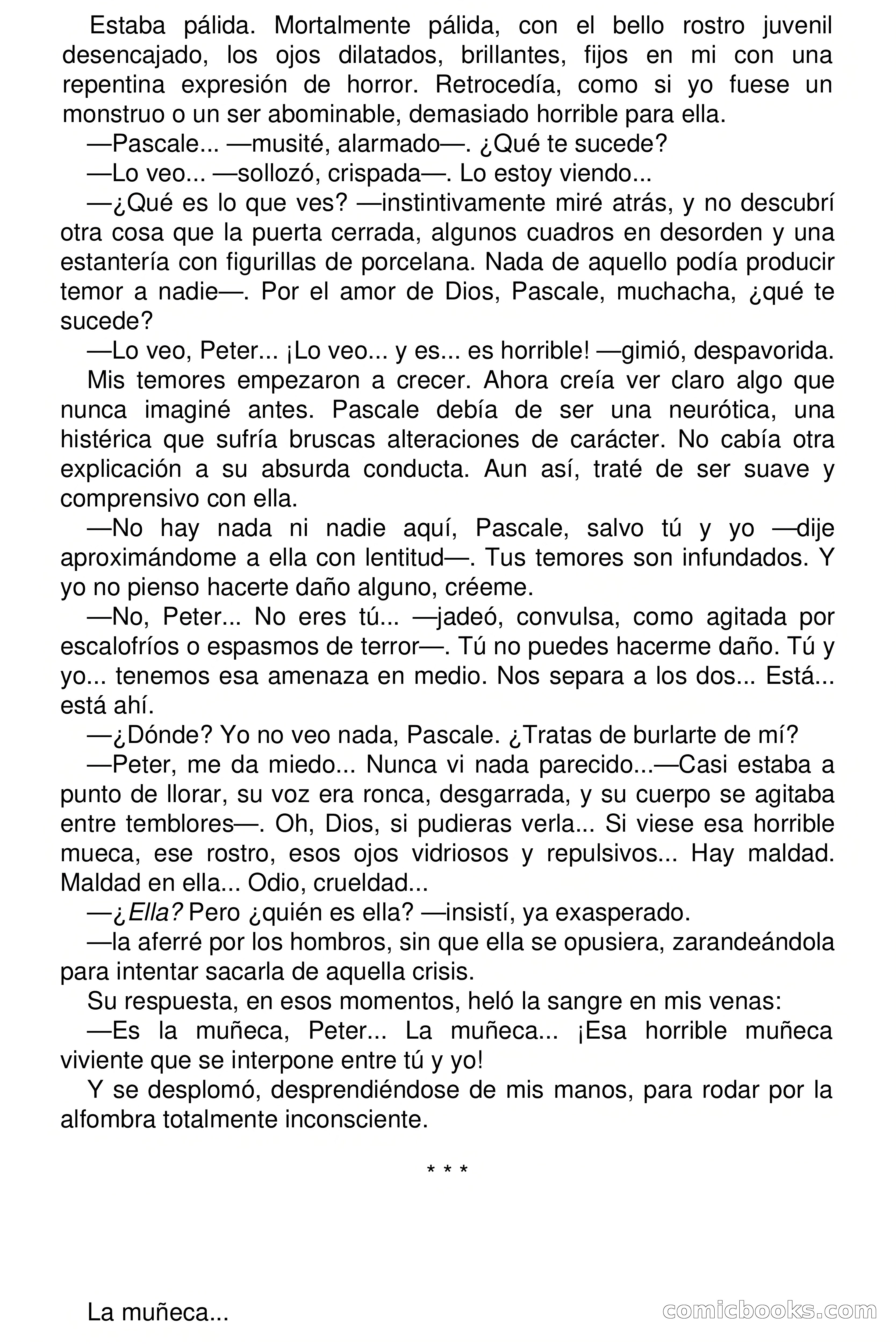 La espantosa muñeca — page 22 of 75