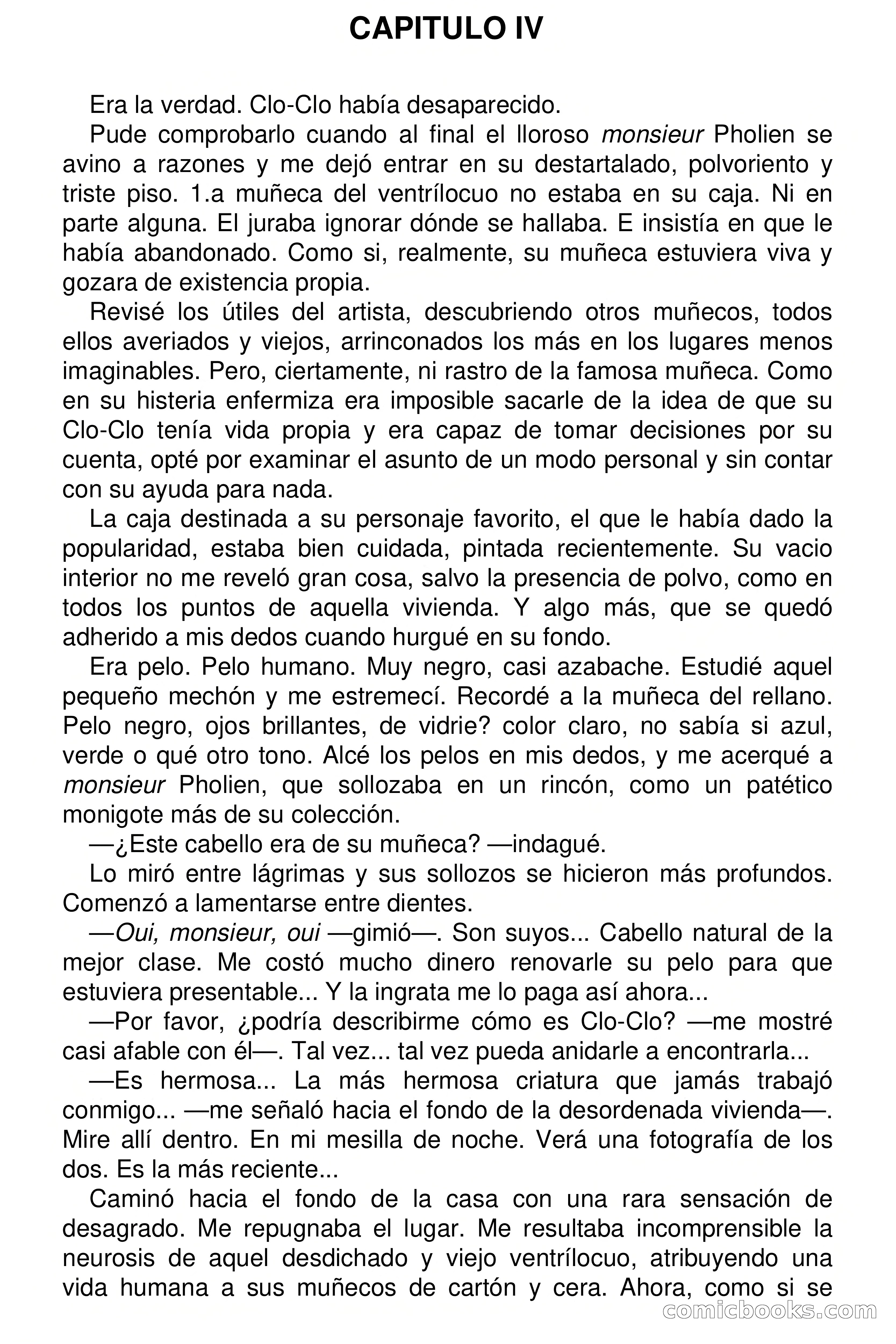 La espantosa muñeca — page 30 of 75