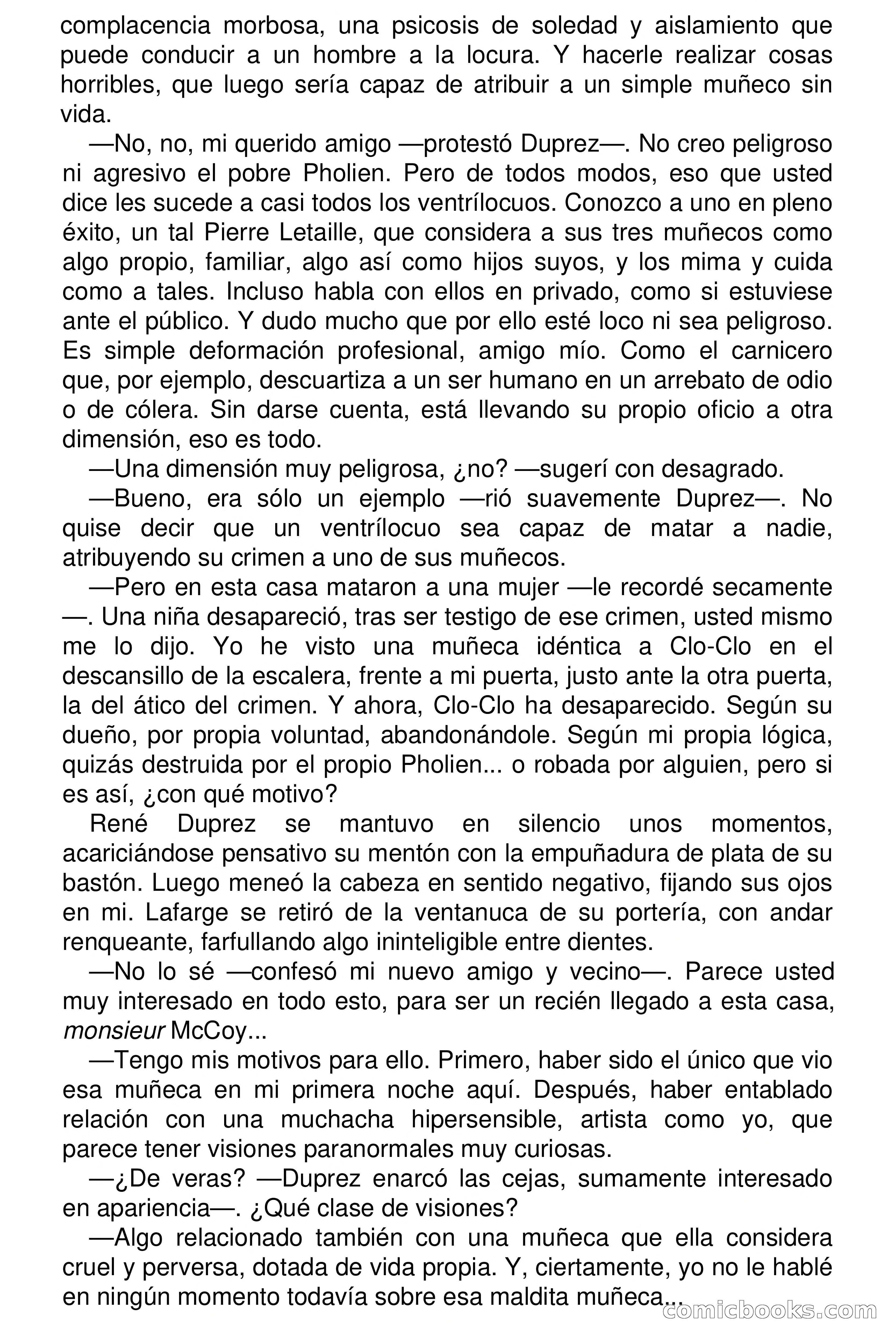 La espantosa muñeca — page 32 of 75