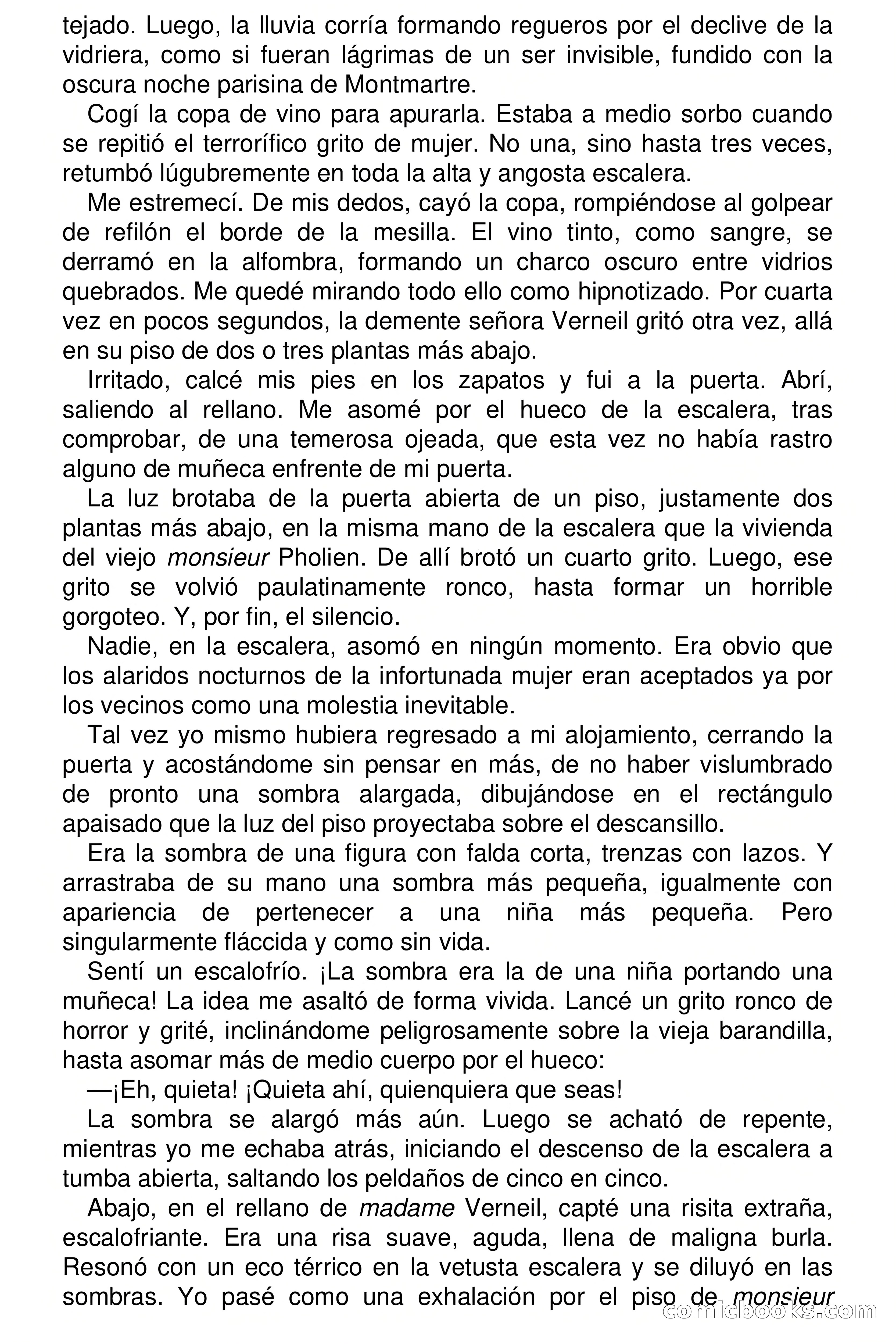 La espantosa muñeca — page 38 of 75