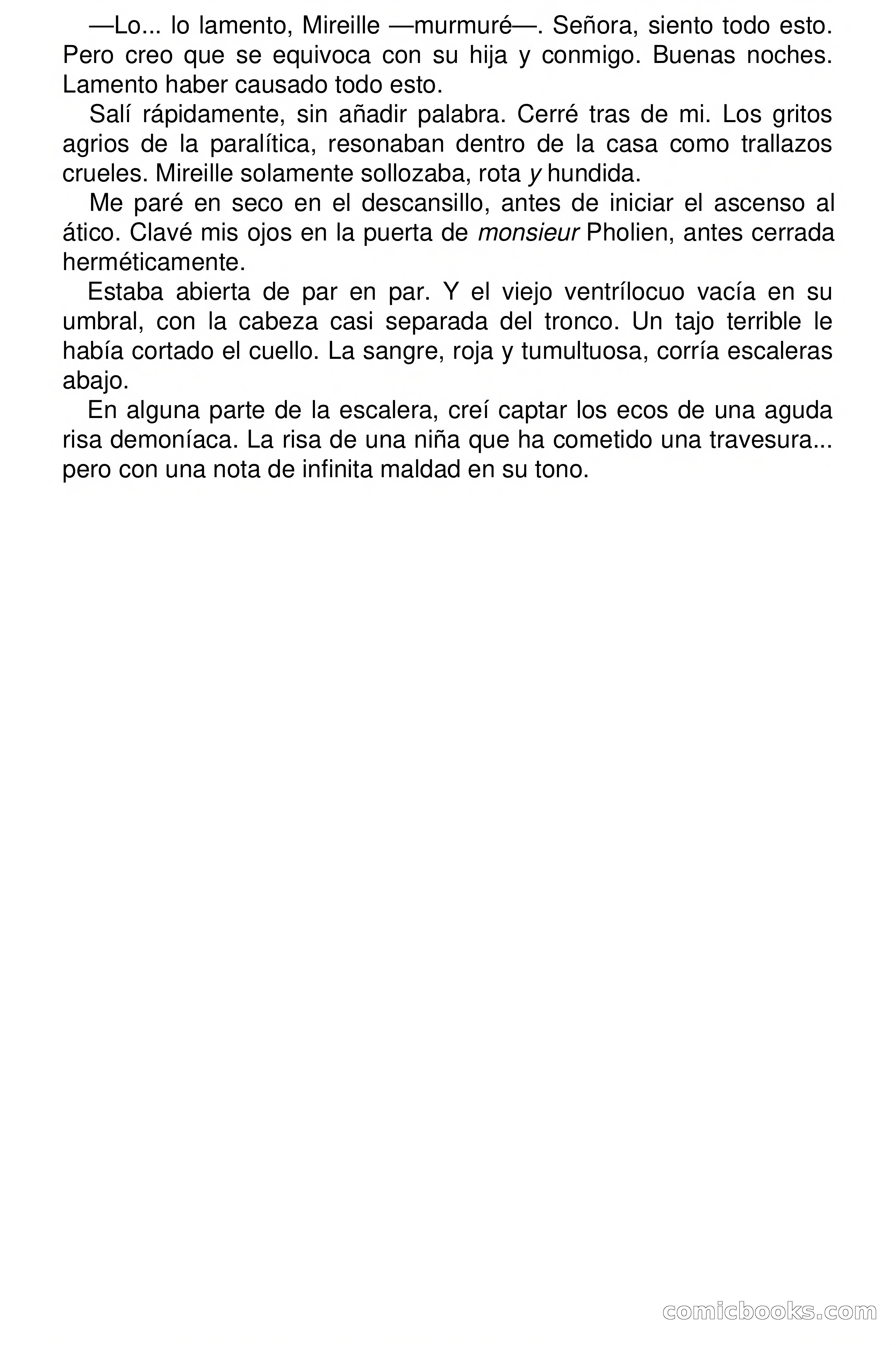 La espantosa muñeca — page 56 of 75