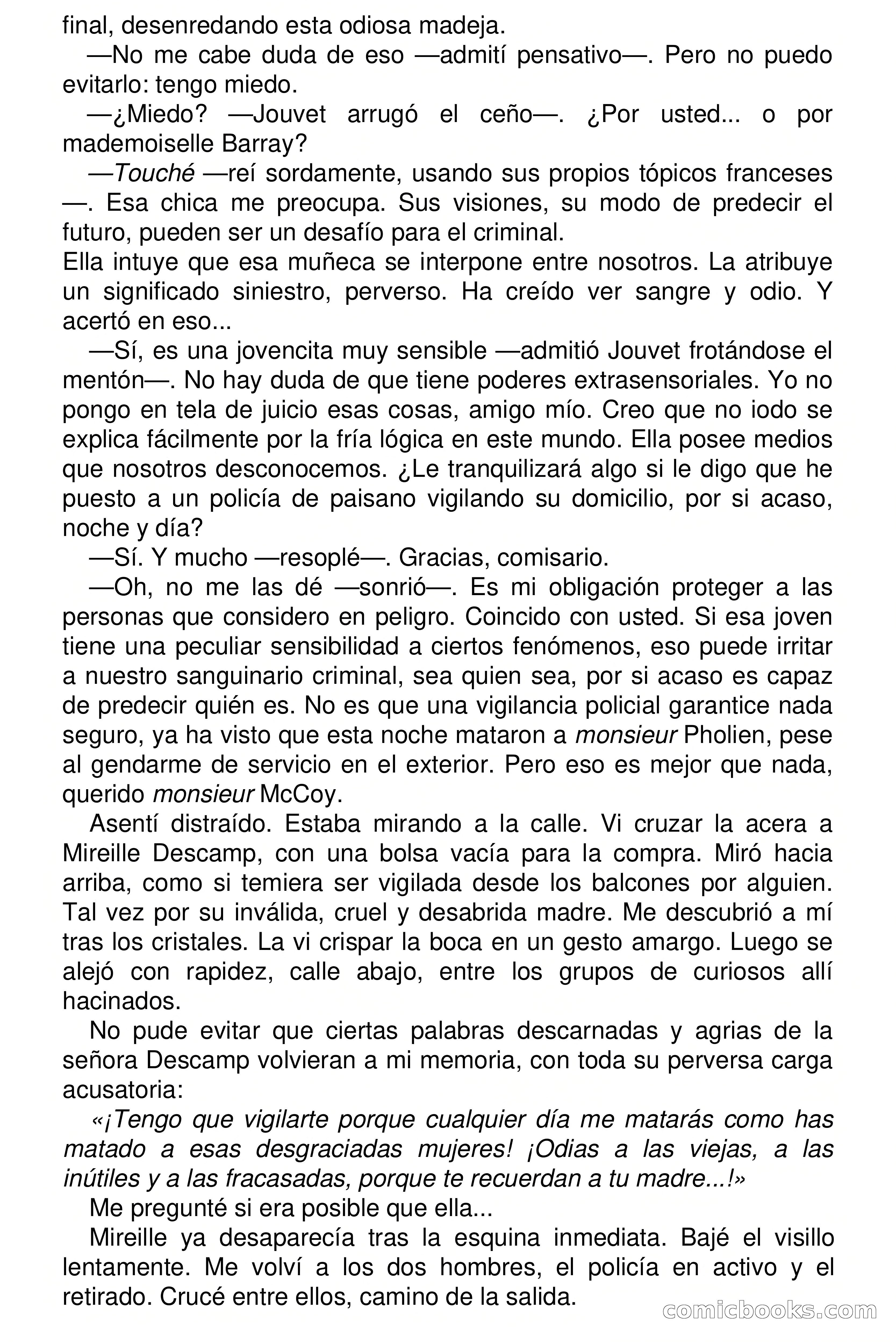 La espantosa muñeca — page 59 of 75