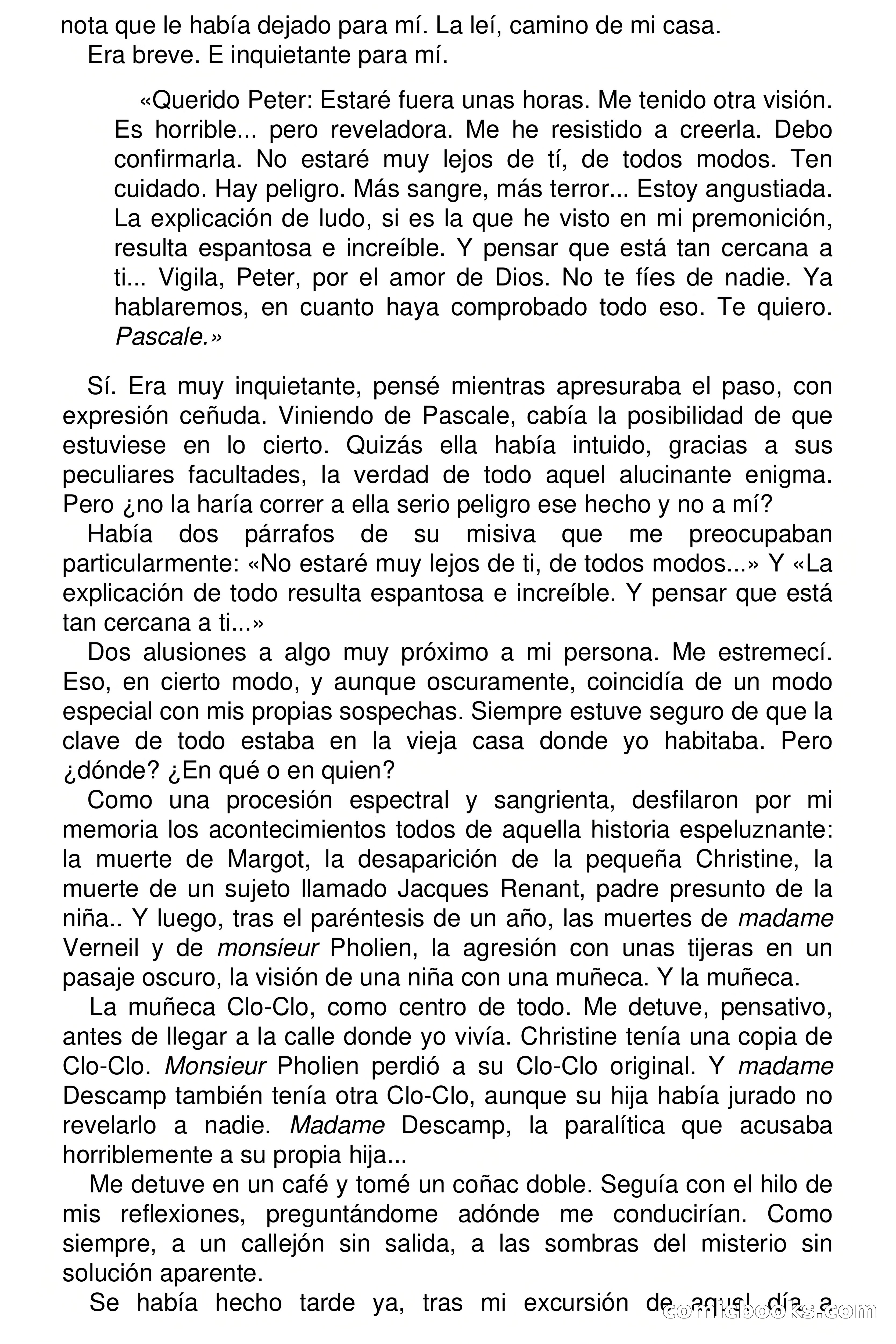 La espantosa muñeca — page 64 of 75