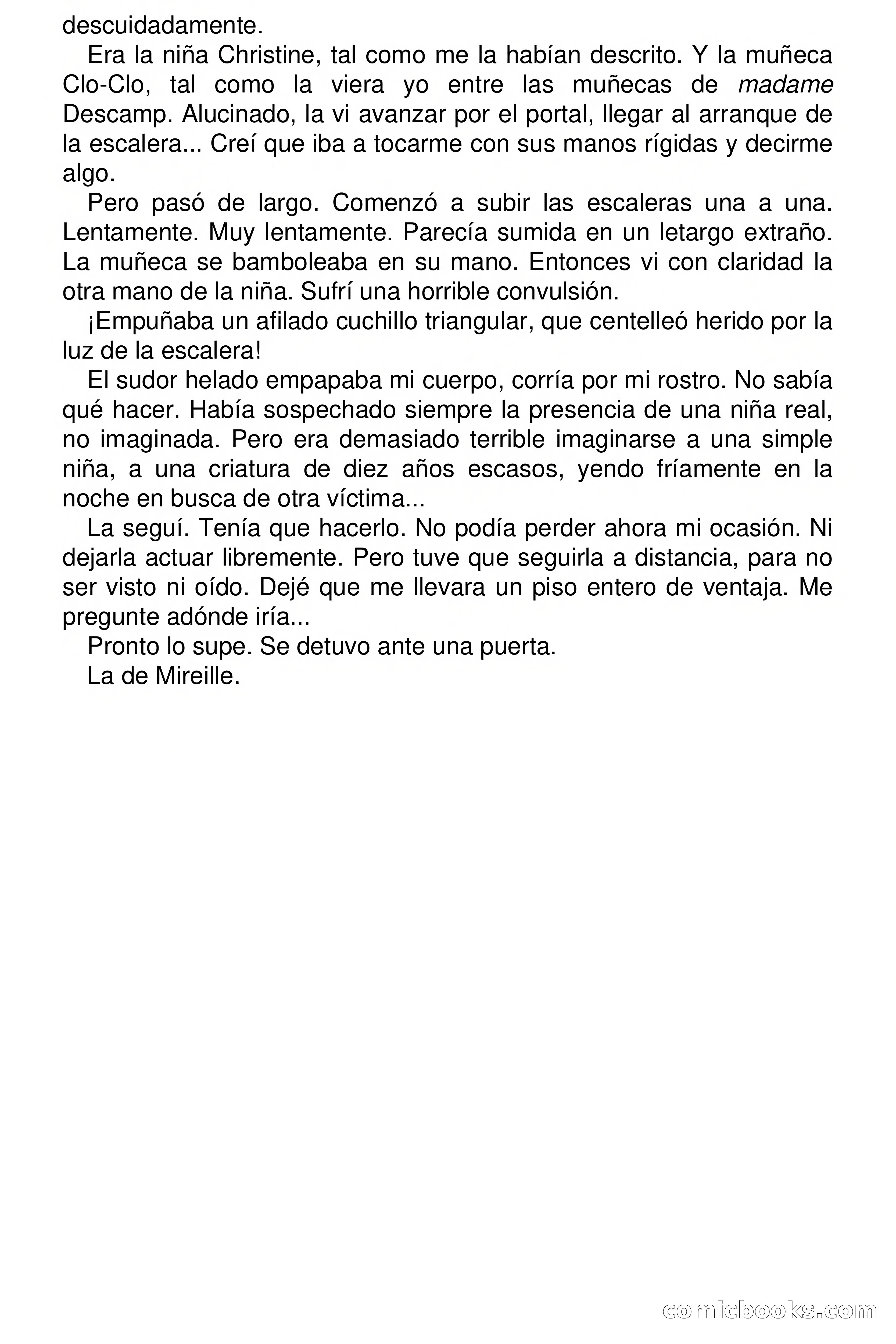 La espantosa muñeca — page 68 of 75