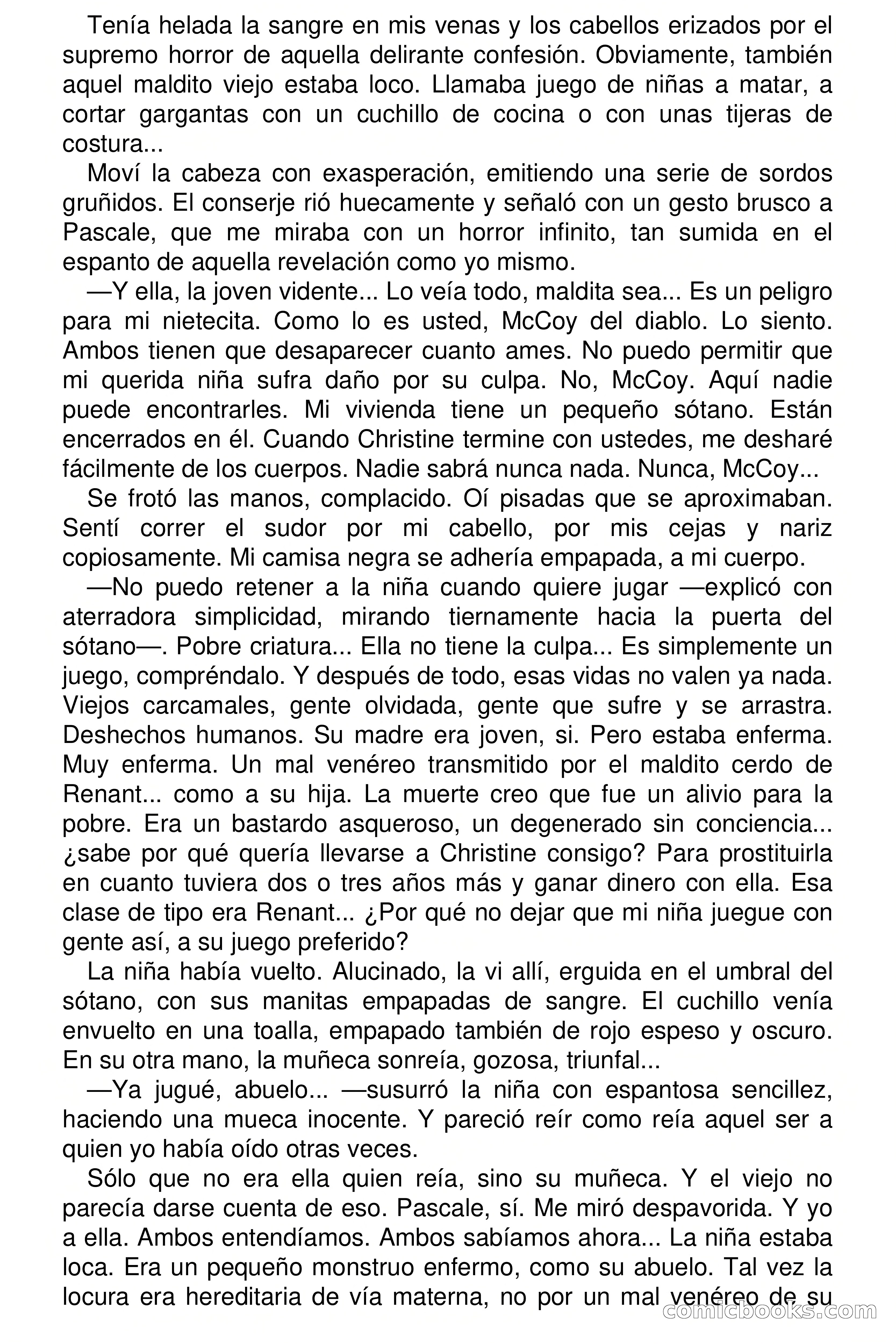 La espantosa muñeca — page 71 of 75