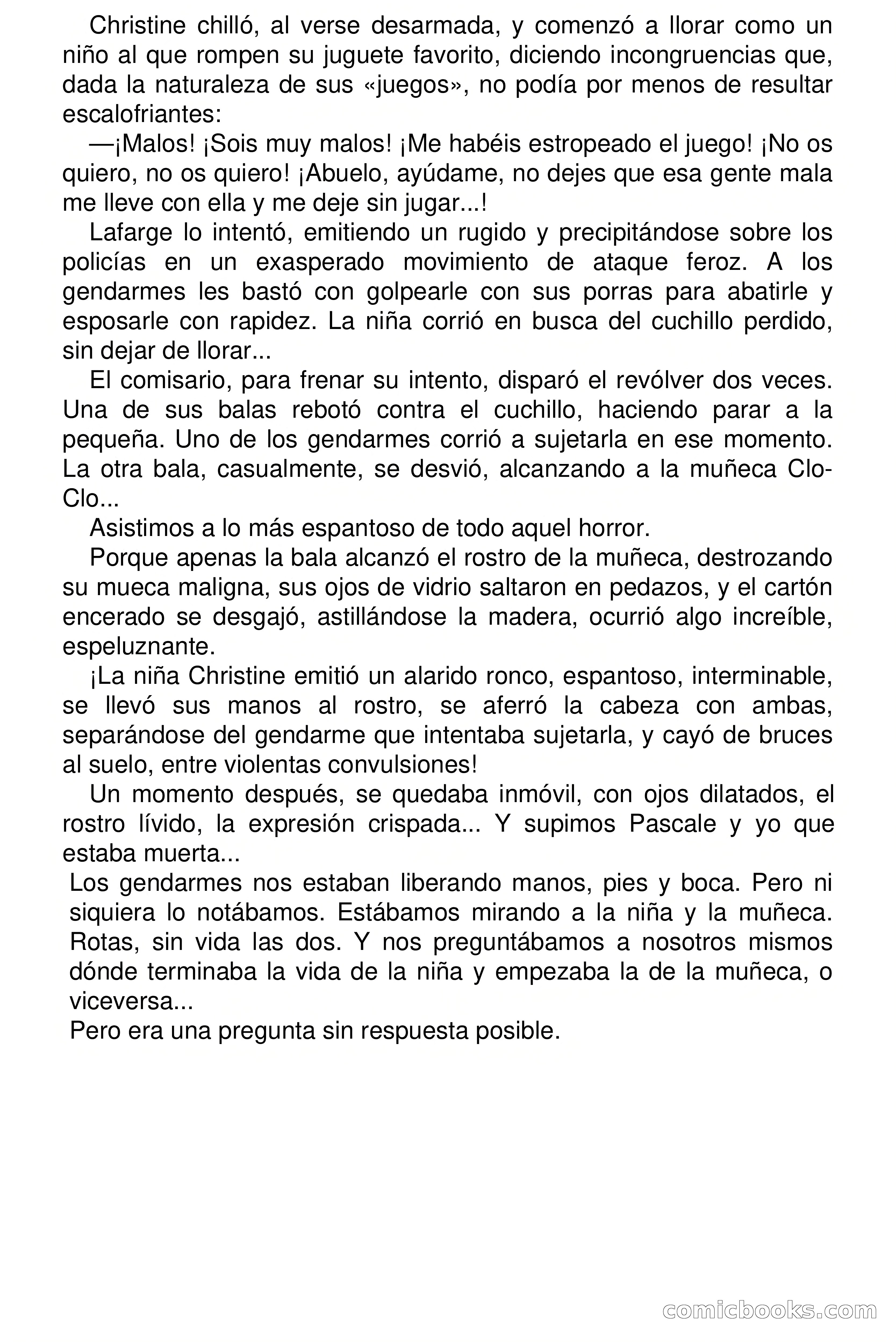 La espantosa muñeca — page 73 of 75