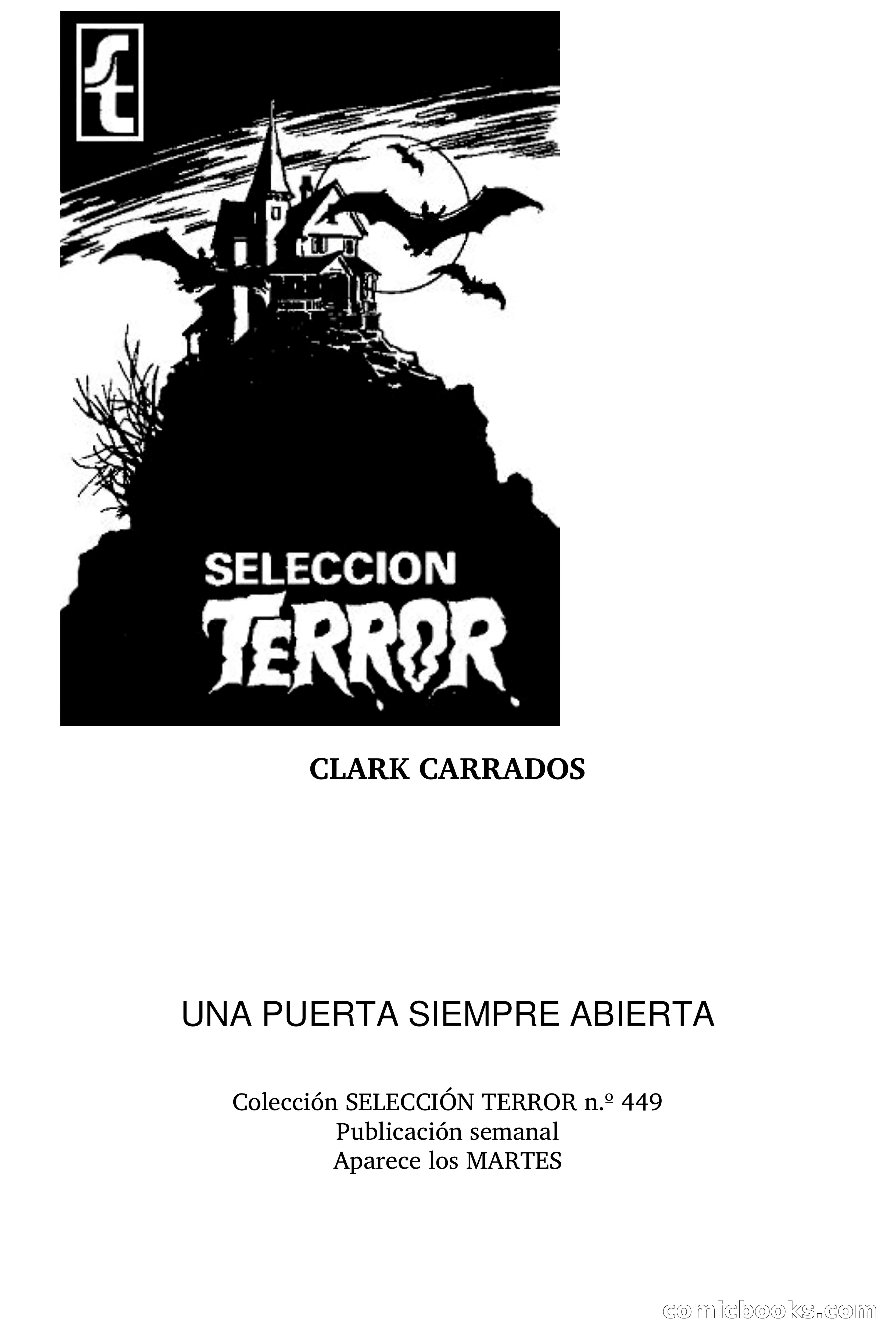 Clark Carrados: Una puerta siempre abierta — page 3 of 72