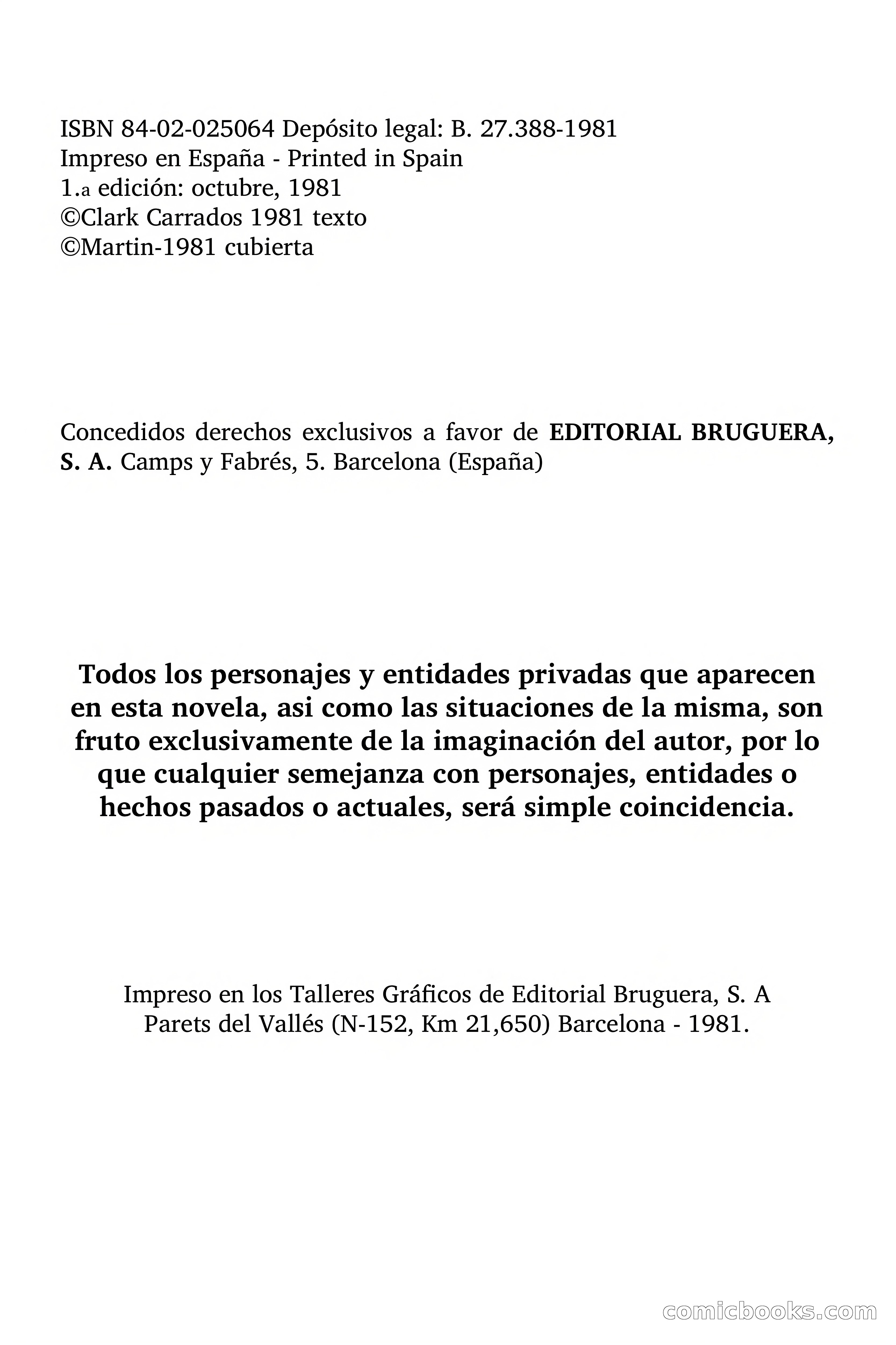 Clark Carrados: Una puerta siempre abierta — page 5 of 72