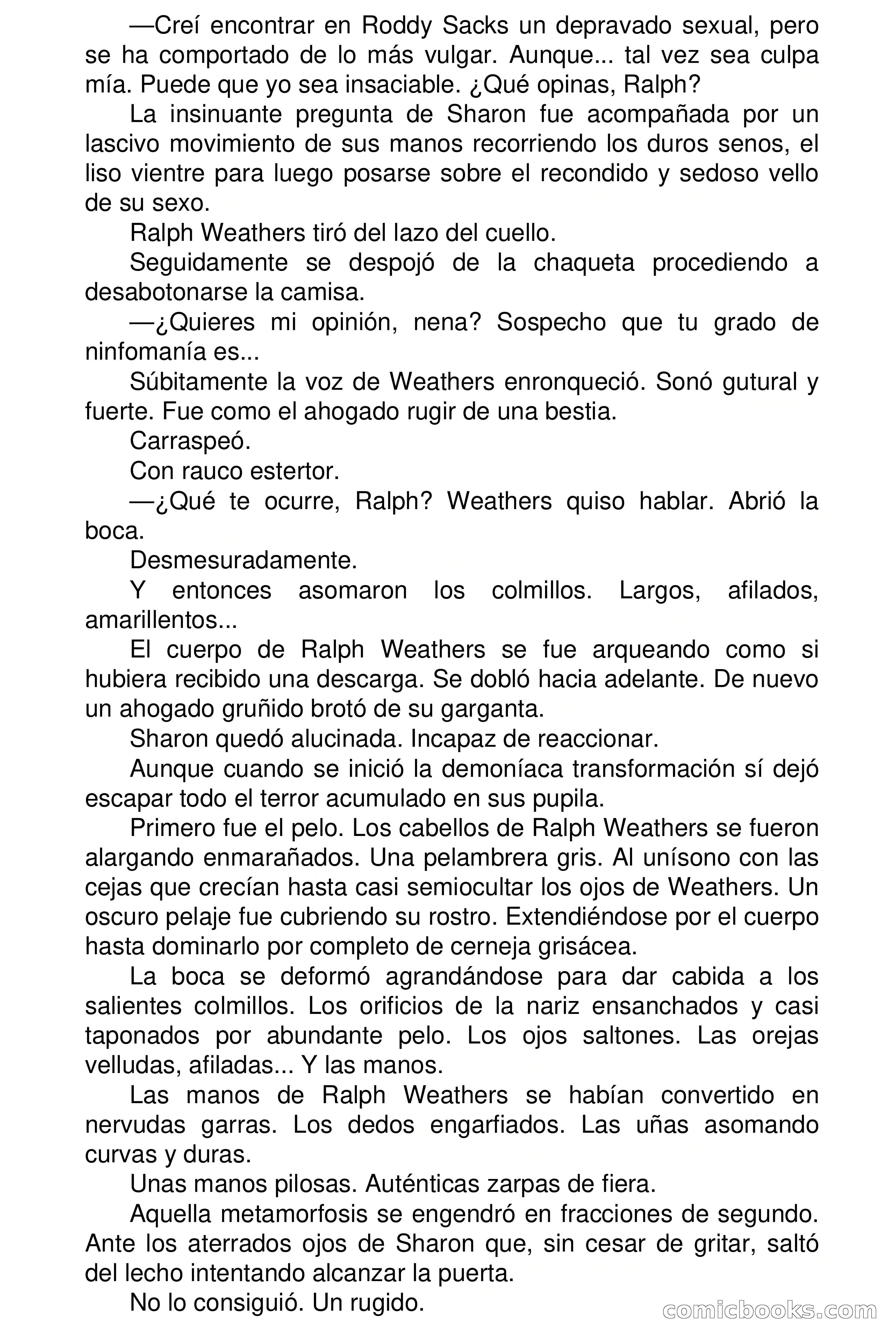 Selección Terror: El Bebedizo Infernal — page 40 of 67