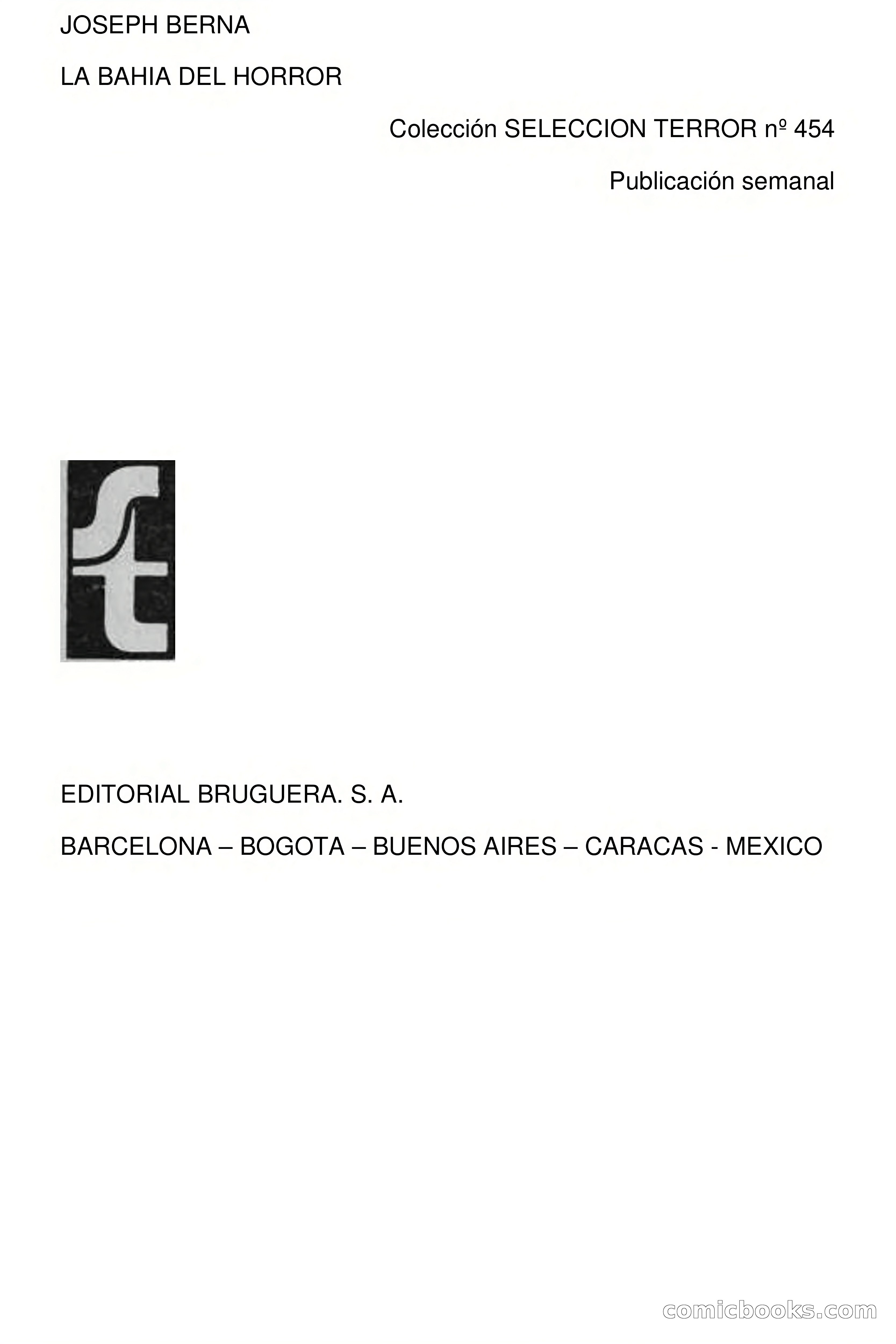 La bahía del horror — page 3 of 86
