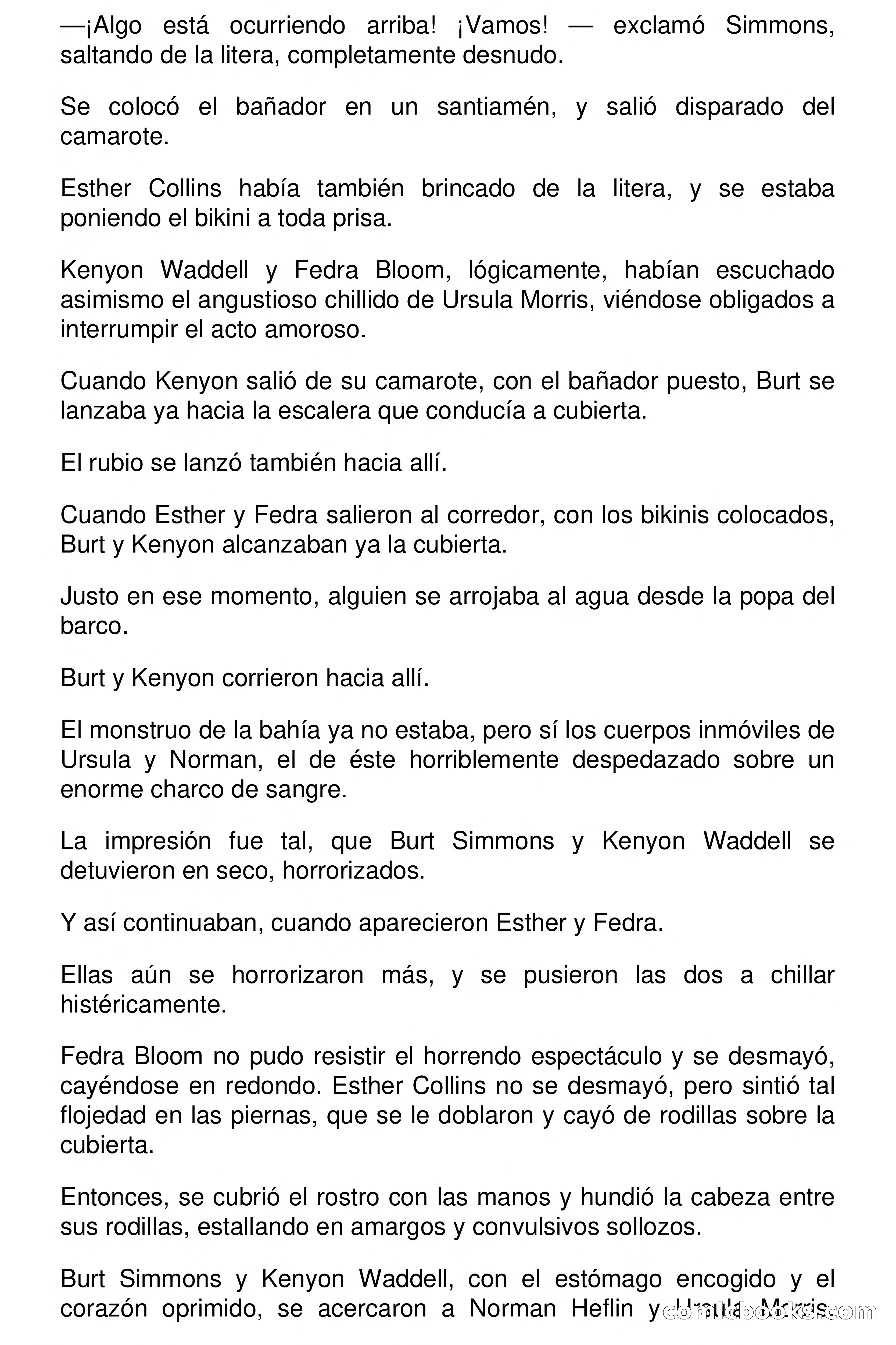 La bahía del horror — page 38 of 86