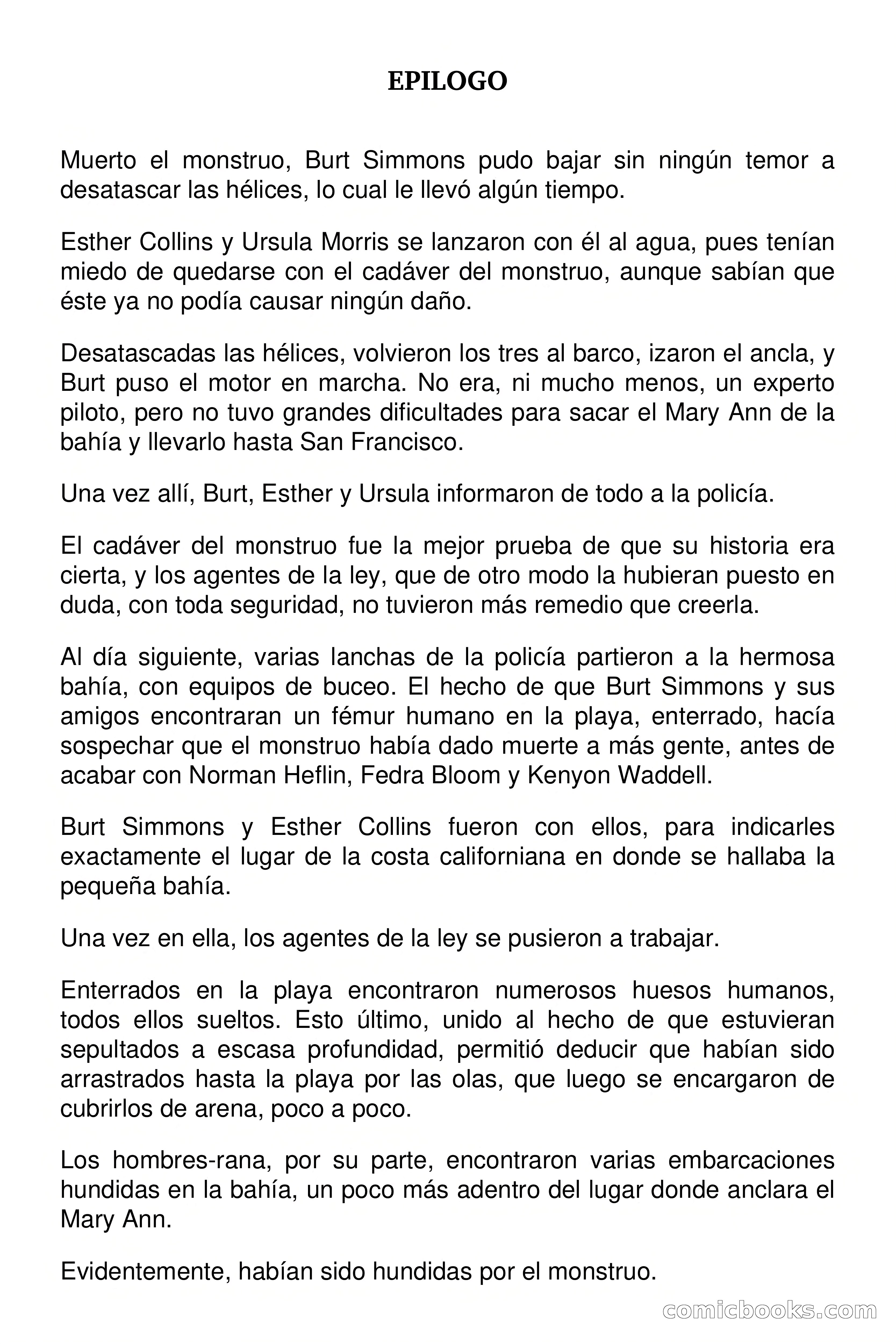 La bahía del horror — page 85 of 86