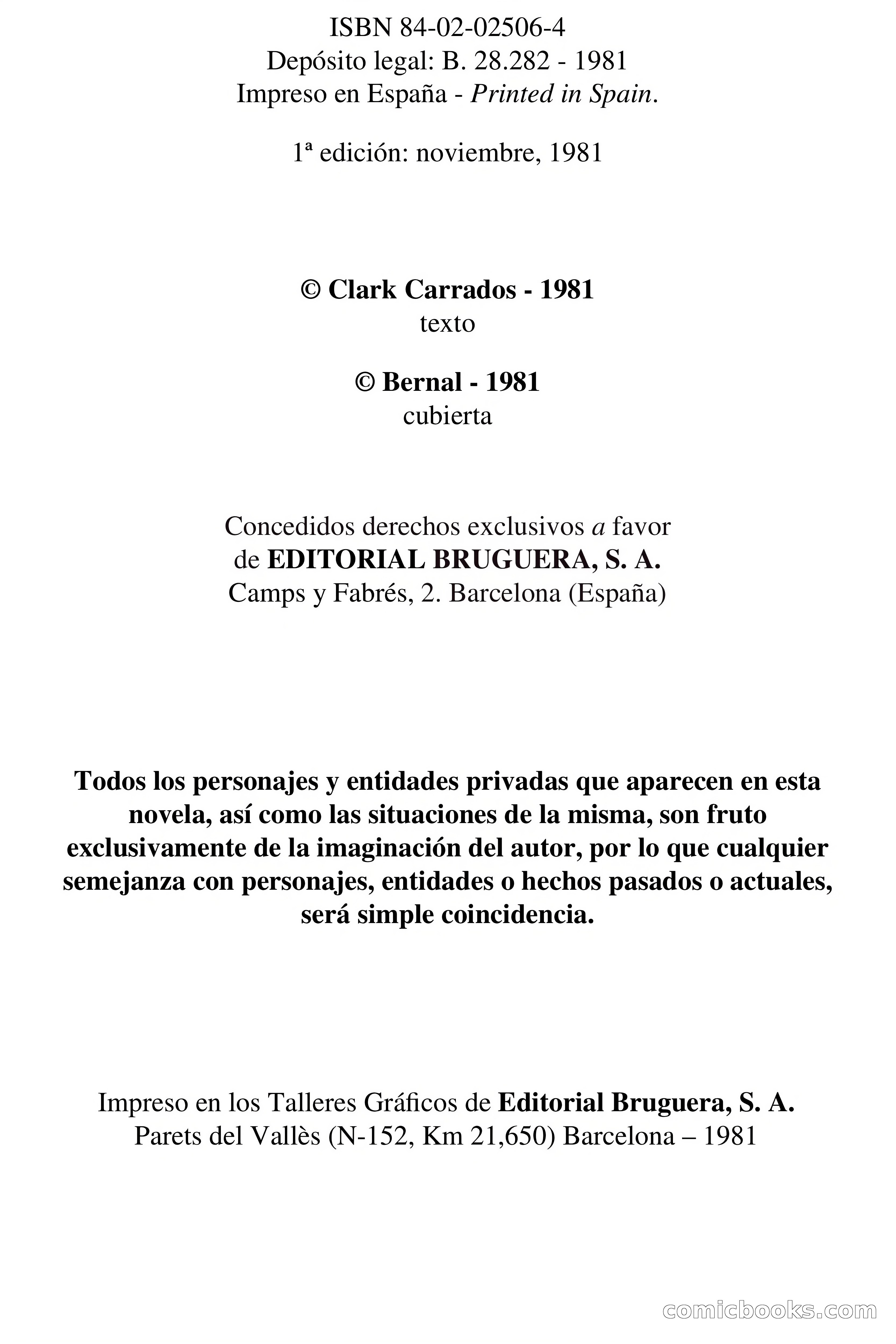 Clark Carrados: Se vende un asesino — page 5 of 73