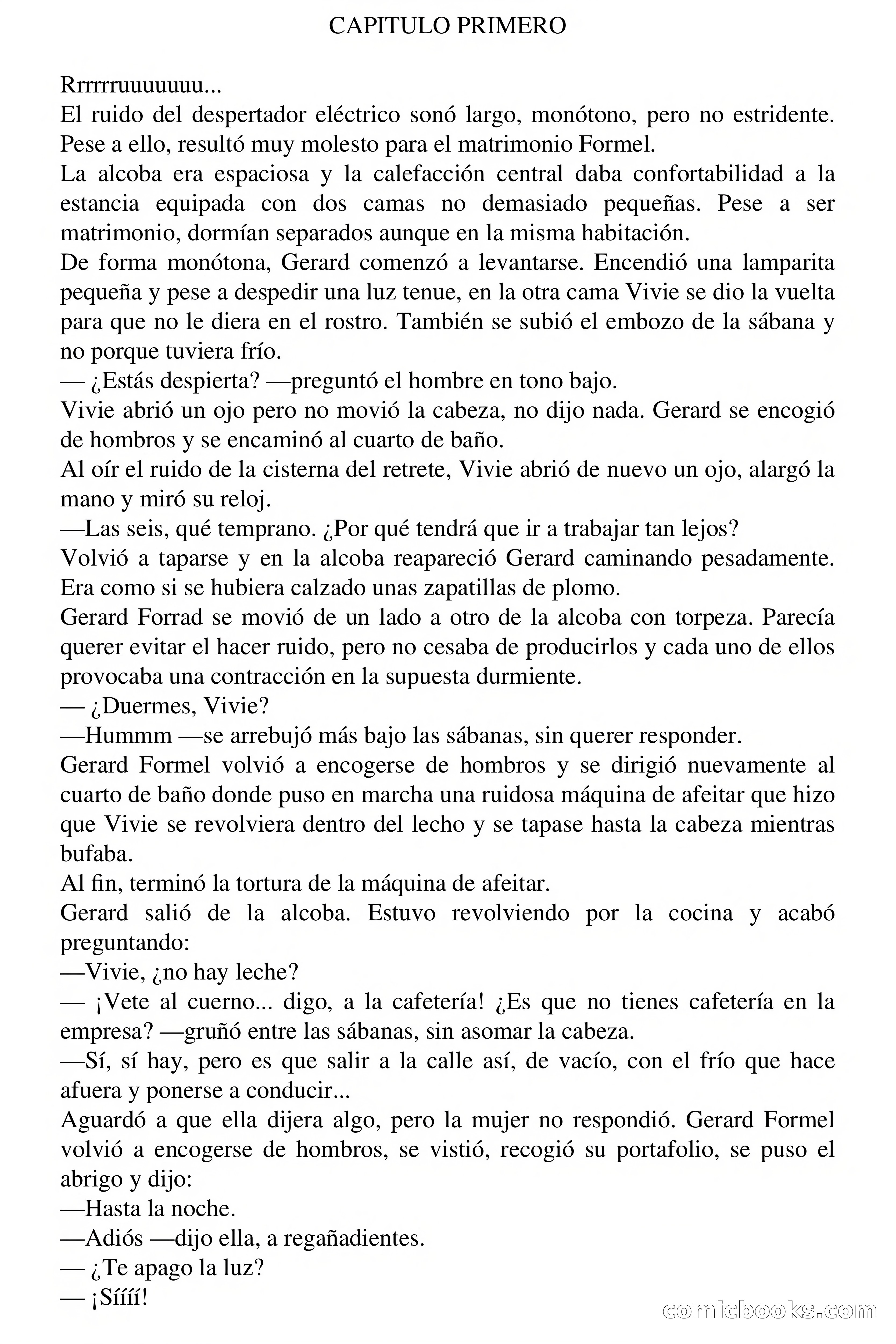 El pavoroso amante de Vivie — page 7 of 71