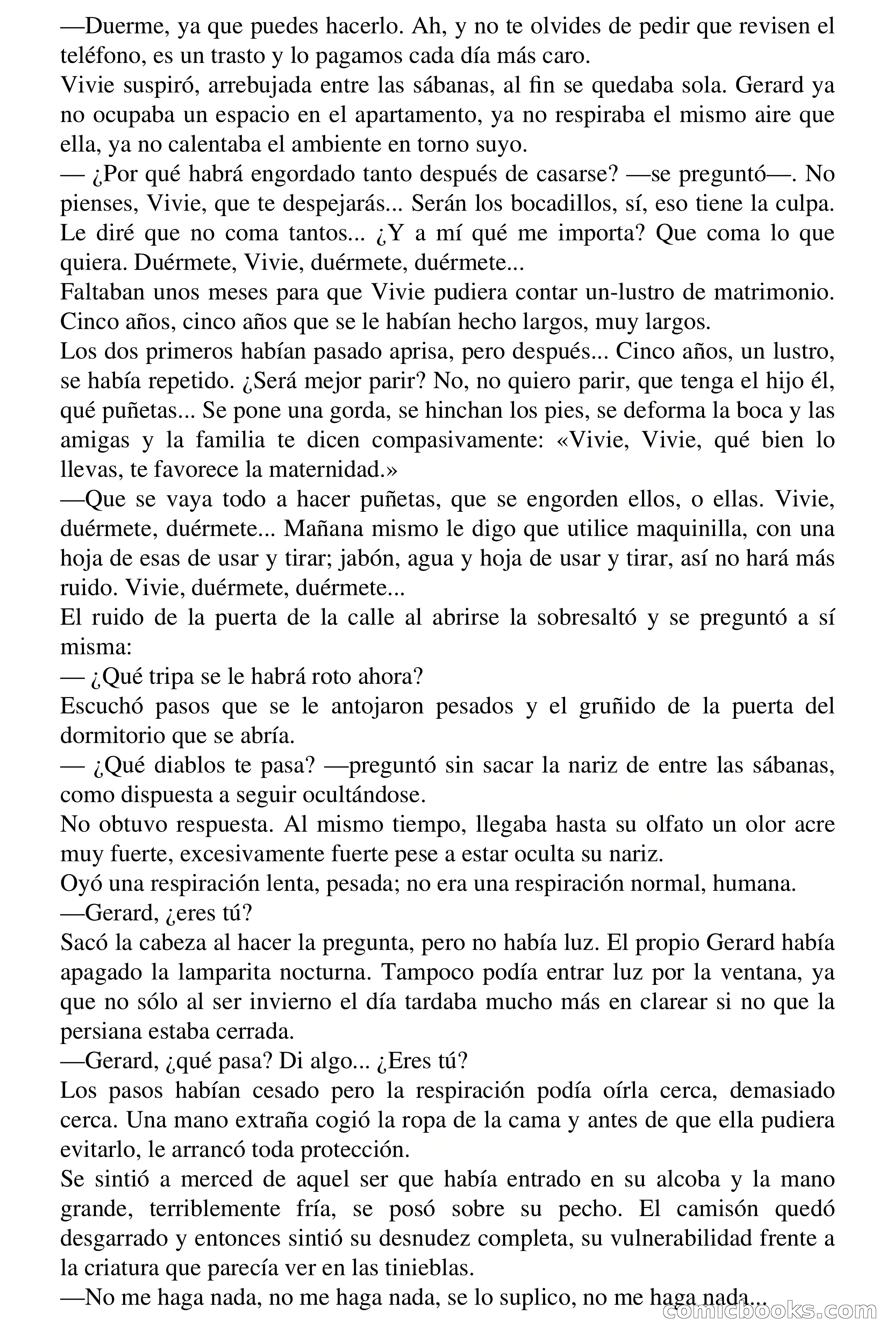 El pavoroso amante de Vivie — page 8 of 71