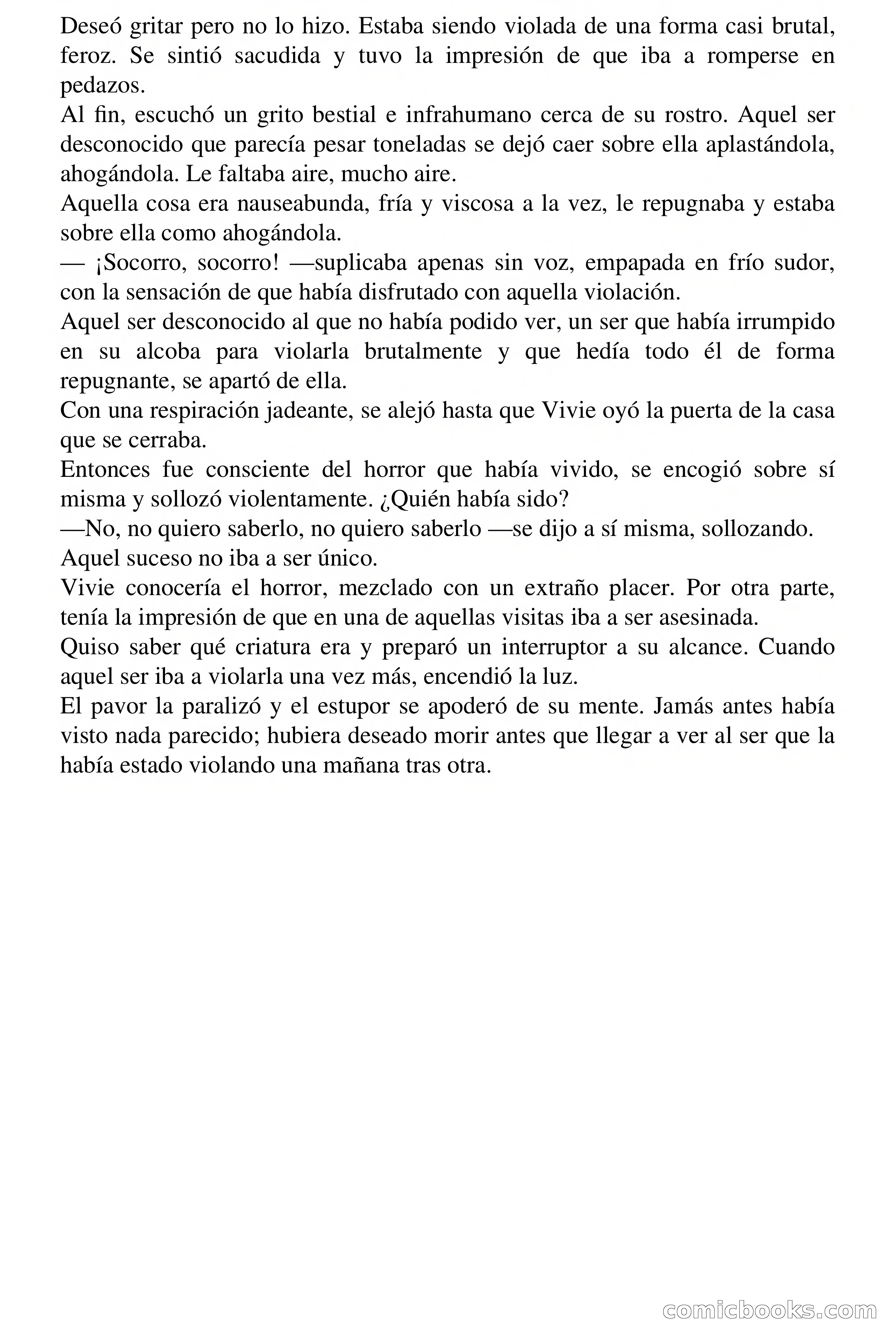 El pavoroso amante de Vivie — page 9 of 71