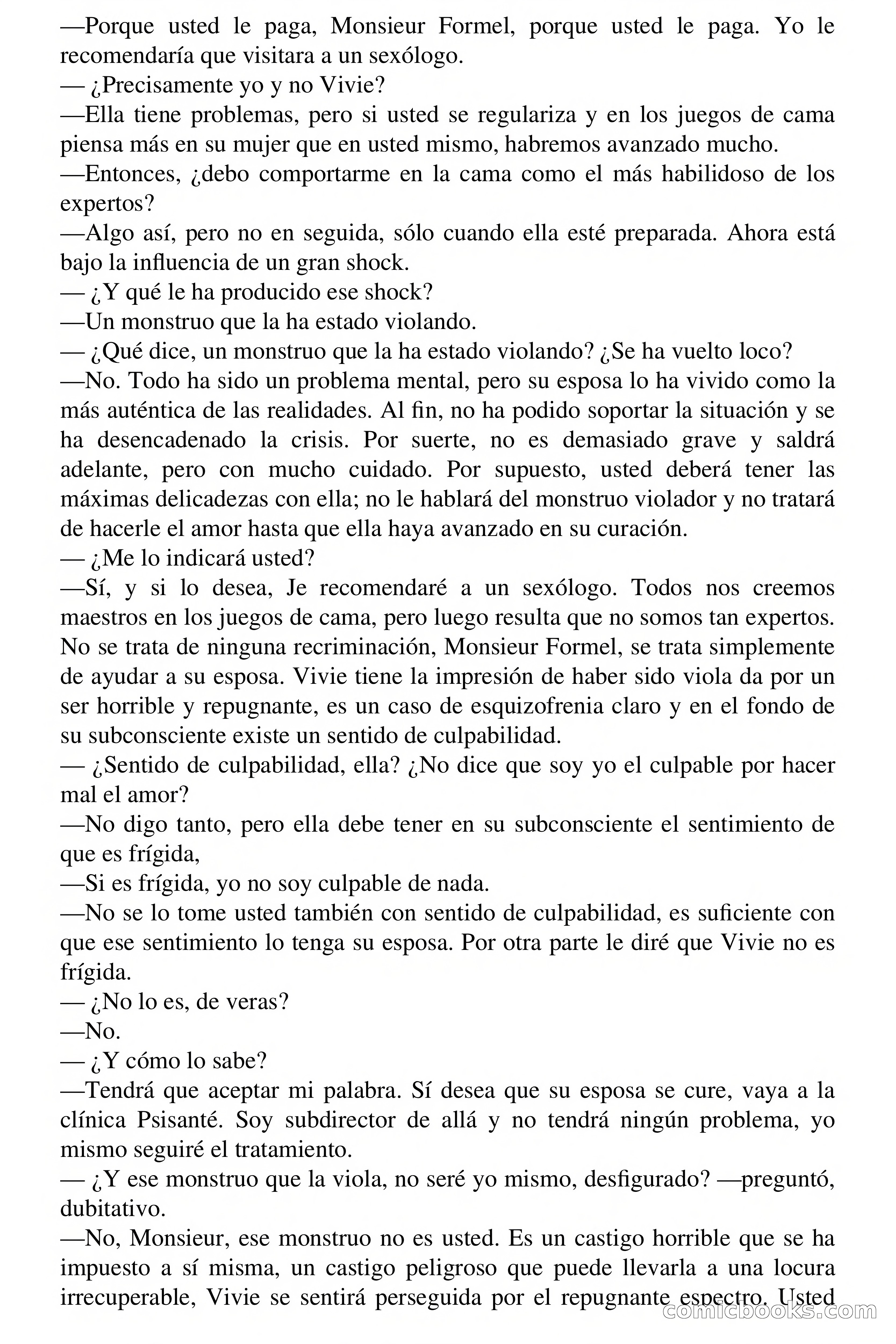 El pavoroso amante de Vivie — page 12 of 71