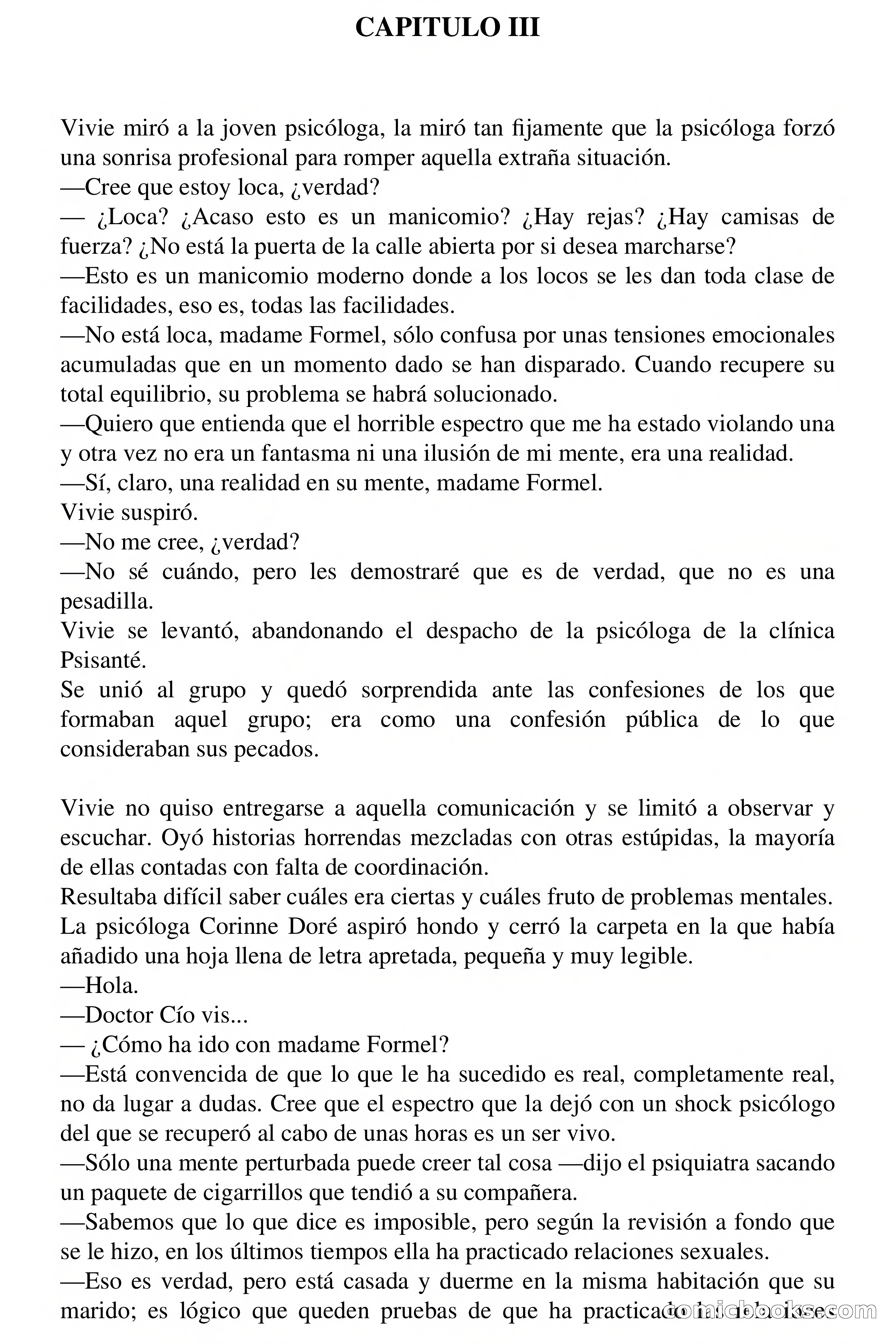 El pavoroso amante de Vivie — page 14 of 71