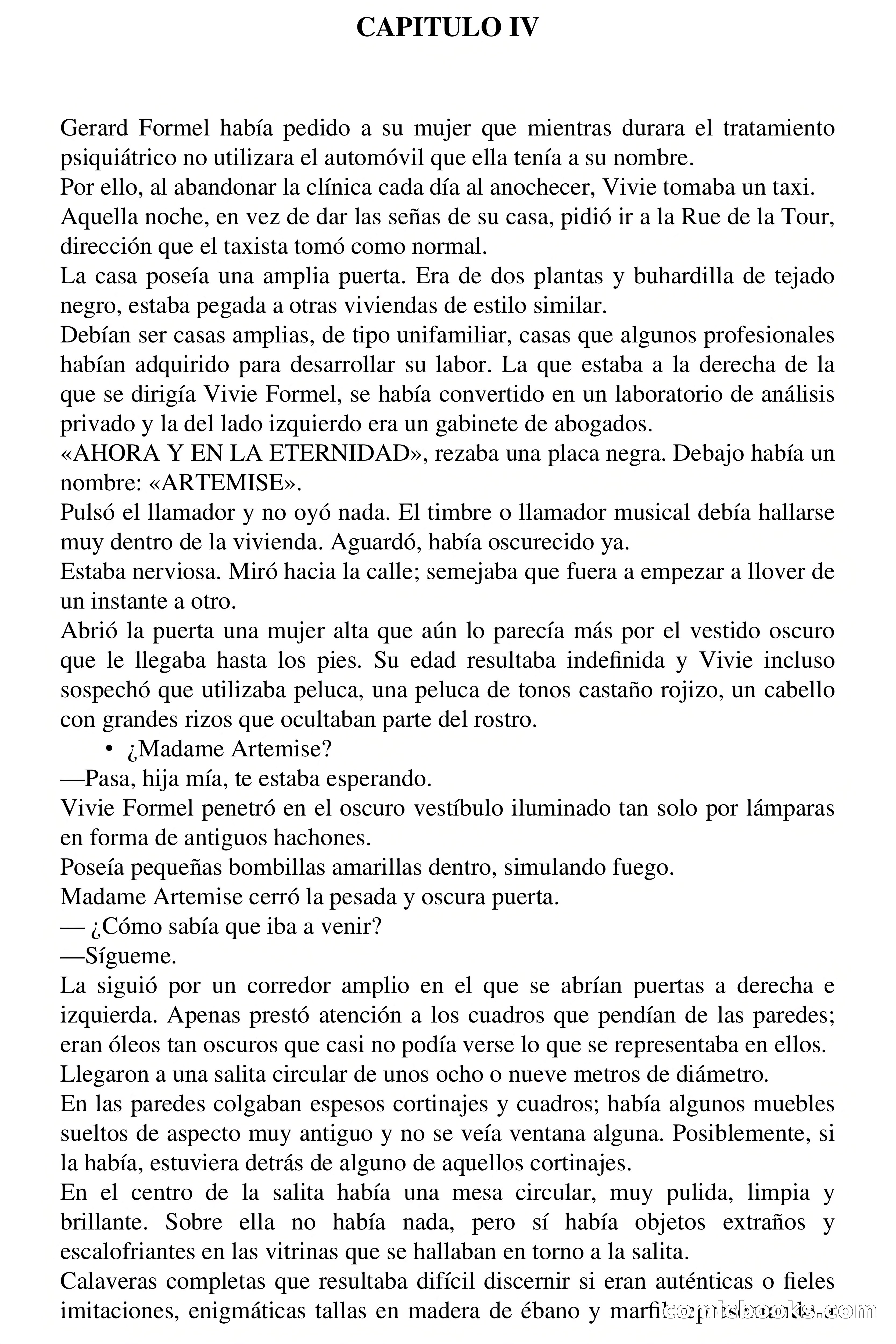 El pavoroso amante de Vivie — page 18 of 71