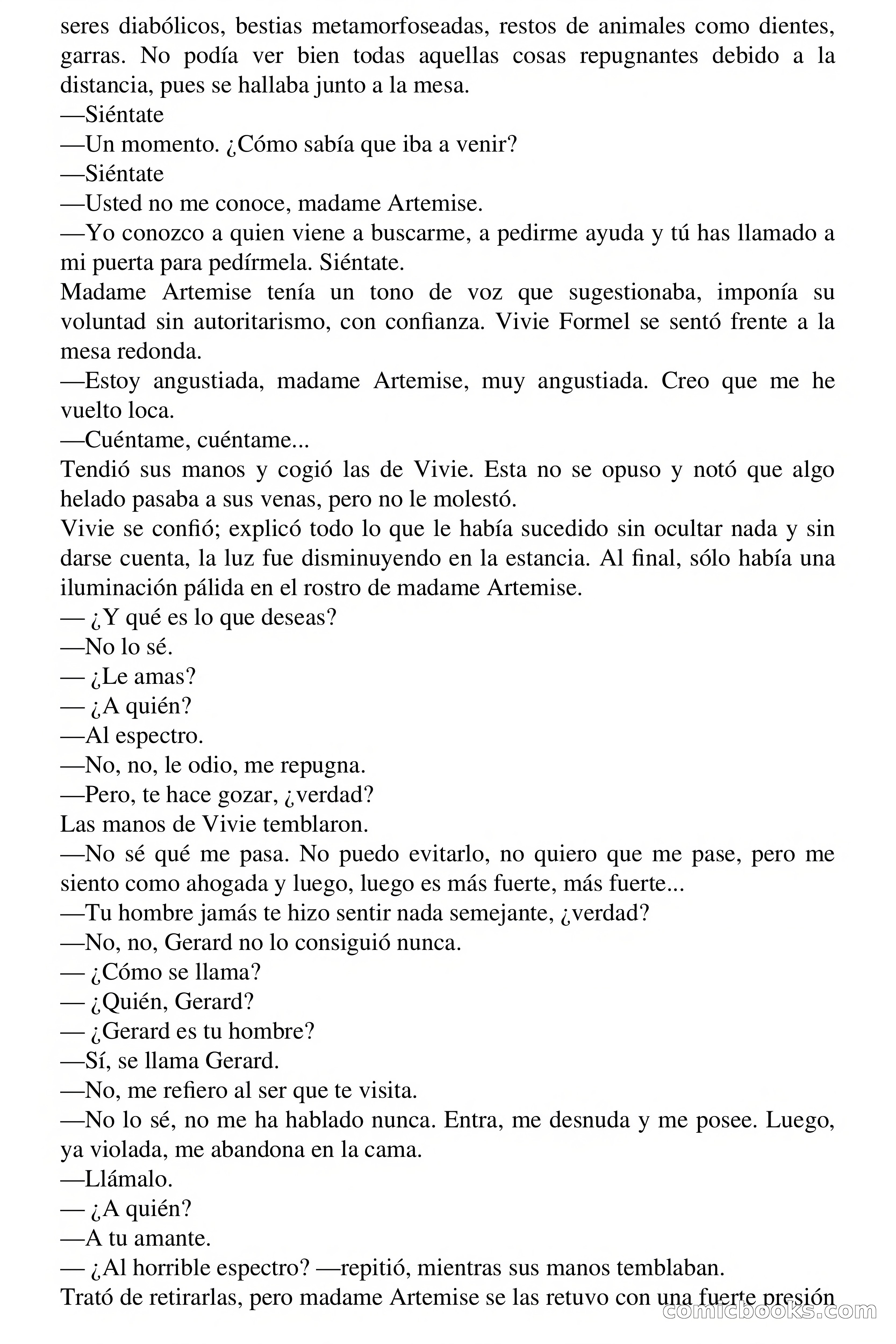 El pavoroso amante de Vivie — page 19 of 71